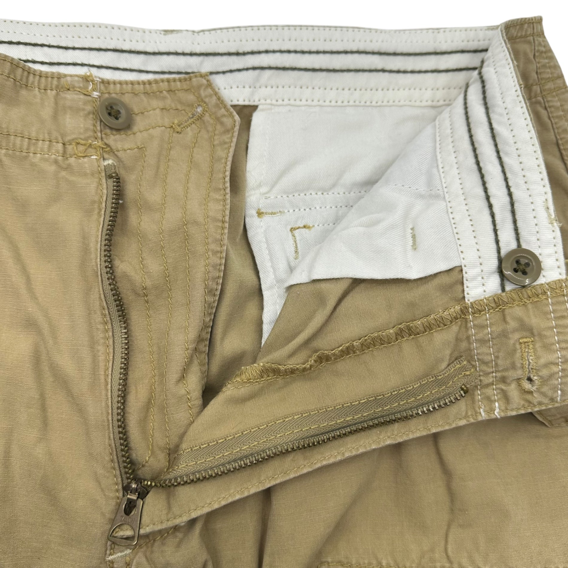 POLO RALPH LAUREN(ポロラルフローレン) 90's military cargo parachute pants 90年代 ミリタリー カーゴ パラシュート パンツ 35740.1-1020-C-59 32/32 ベージュ