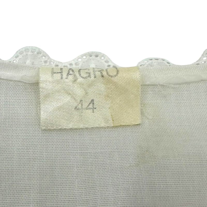 Euro vintage(ヨーロッパヴィンテージ) 70’s~Tyrolean embroidery short blouse チロリアン 刺繍入りショート丈ブラウス