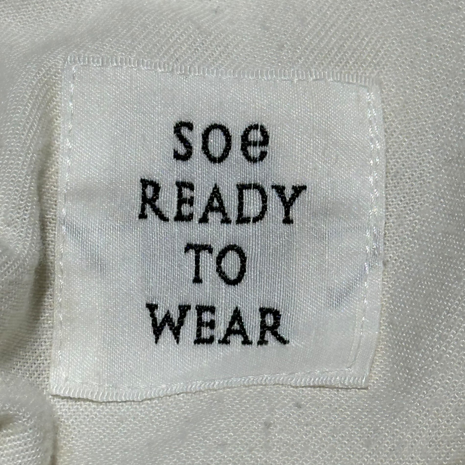SOE(ソーイ) Painter Shorts ペインター ショーツ 1201-60-011 1(S程度) ホワイト ハーフ ショート ペンキ SOE READY TO WEAR ボロ