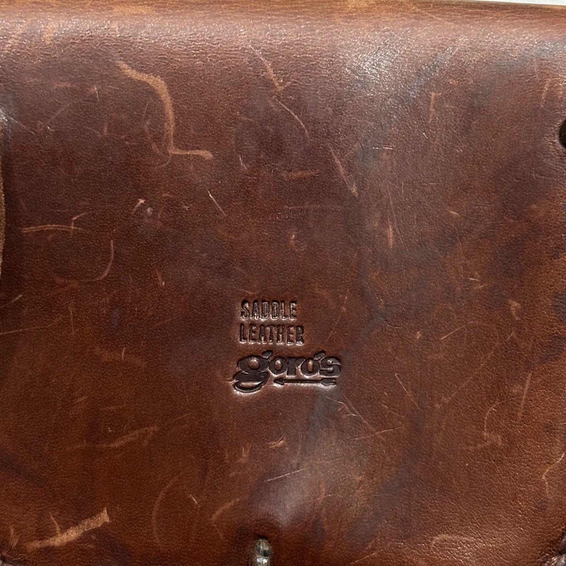 goro's(ゴローズ) Saddle Leather Concho Belt Pouch サドル レザー