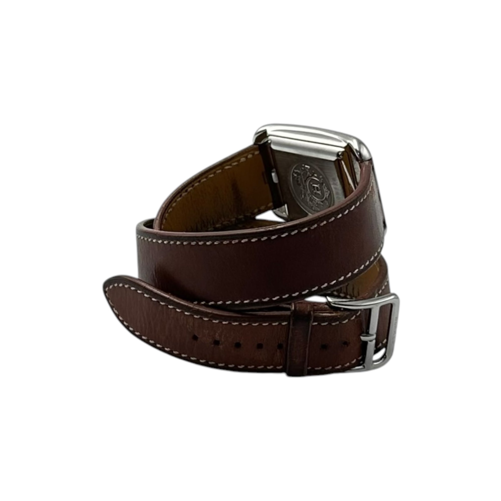 HERMES(エルメス) 2000's By Martin Margiela CapeCod Double - Automatic マルジェラ期 ケープコッド ドゥブルトゥール 自動巻き CC1.710 ブラウン 2000年製造 □D刻印 2重 腕時計