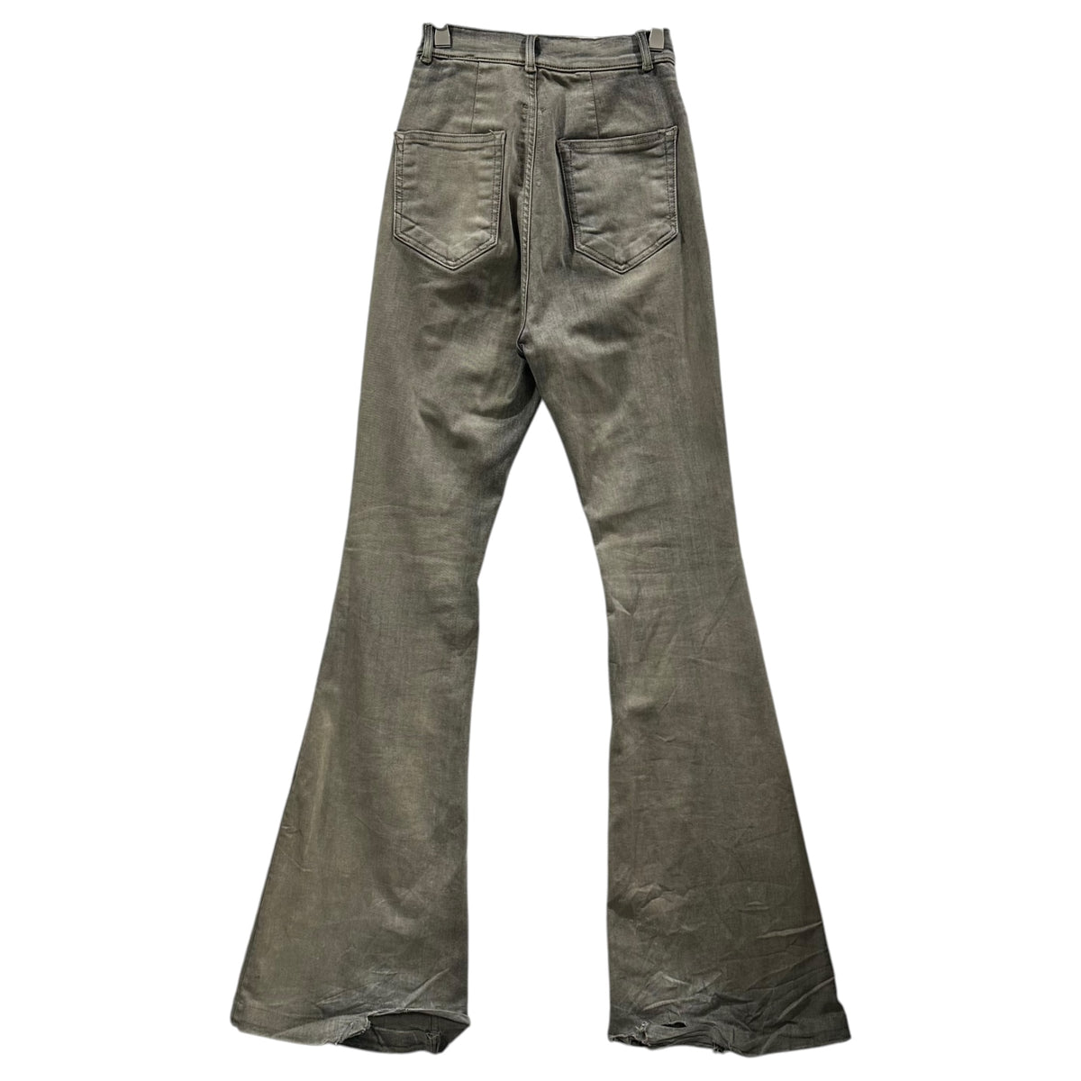 Rick Owens DRKSHDW(リックオウエンスダークシャドウ) BOLANS BOOTCUT Stretchy Denim Pants ボラン ブーツカット ストレッチ デニム パンツ DS02C5311-SDMP 25 グレー