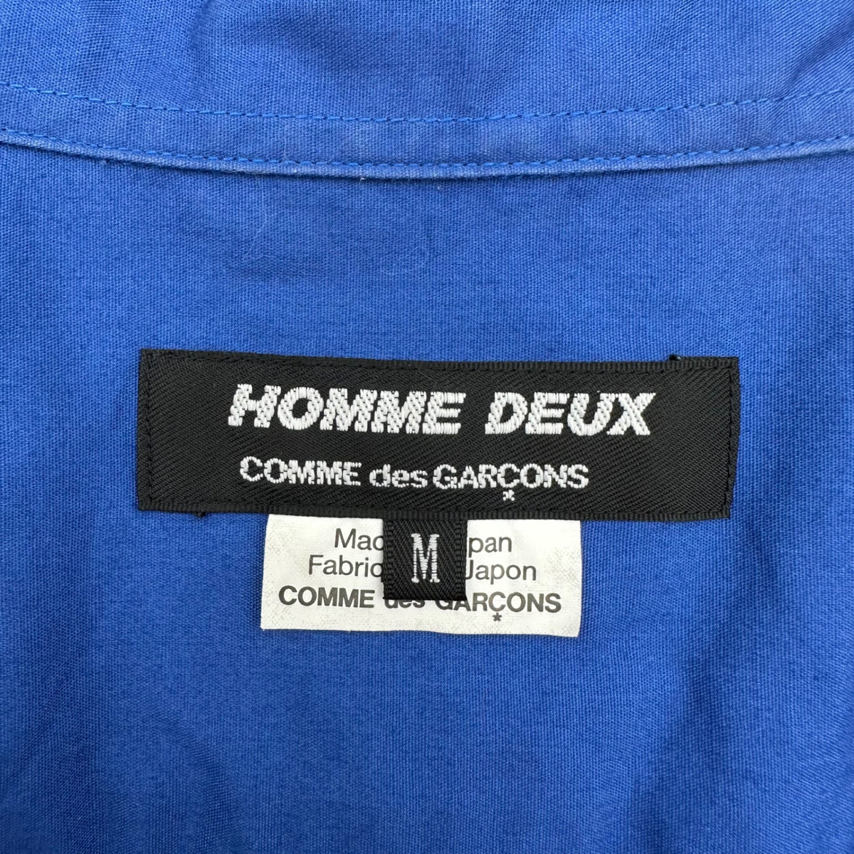 COMME des GARCONS HOMME DEUX(コムデギャルソンオムドゥ) 2023SS Patchwork S/S Shirt パッチワーク 半袖 シャツ DK-B055 M マルチ