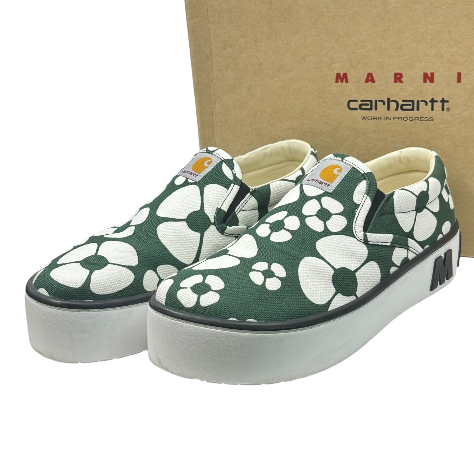 MARNI×carhartt WIP(マルニ×カーハート) SLIP-ON SNEAKERS スリッポン