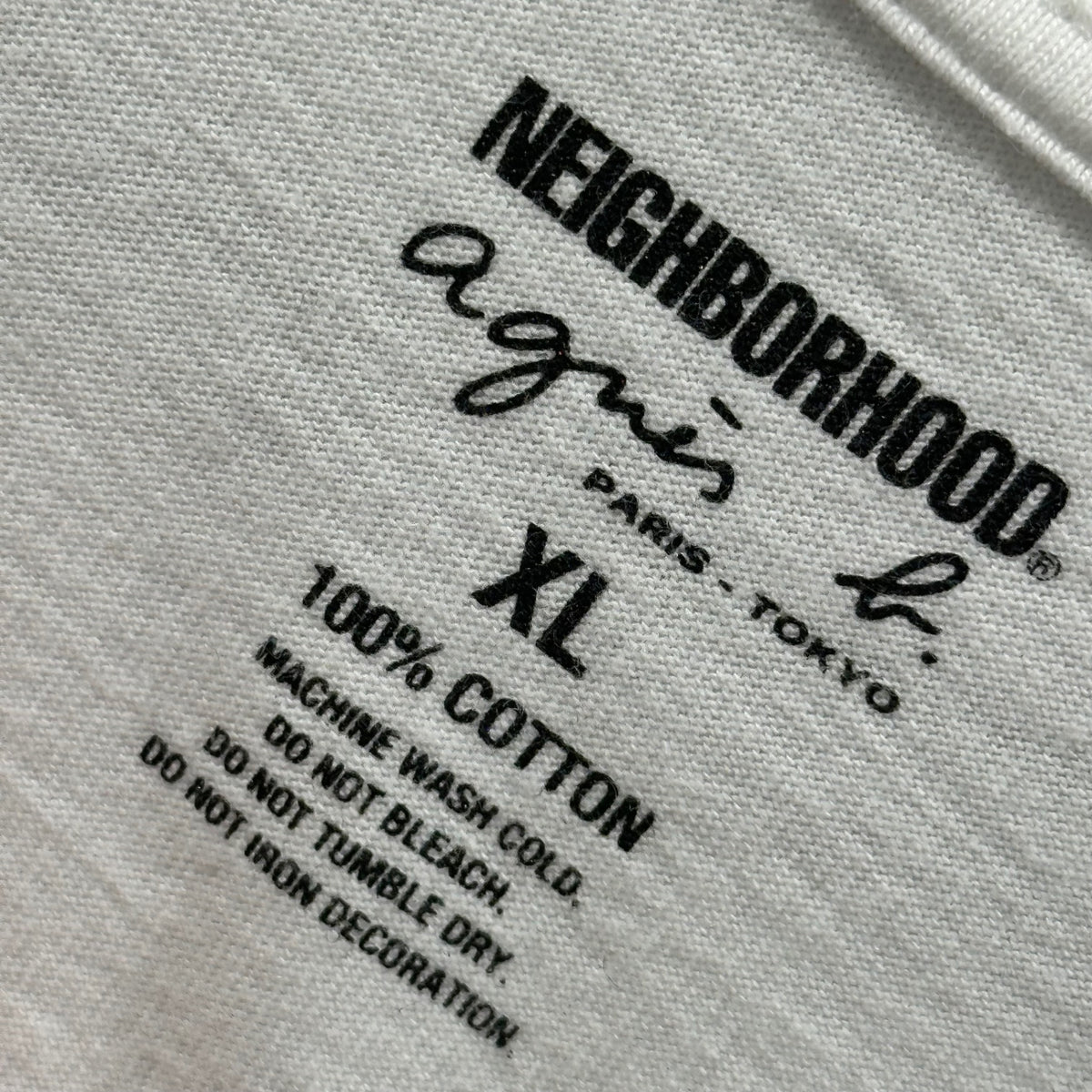 NEIGHBORHOOD×agnes b.(ネイバーフッド×アニエスベー) 2026SS RESERVOIR DOGS / C-TEE . SS 半袖 Tシャツ EDK6SFK6 XL ホワイト