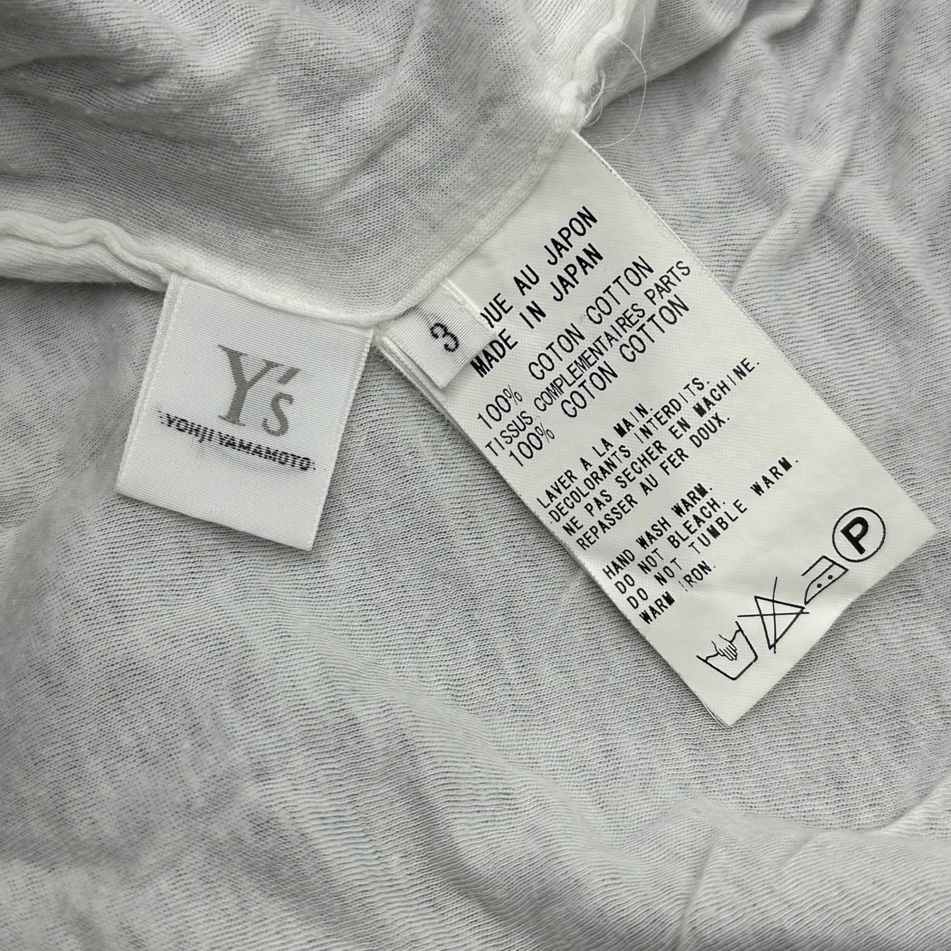 Y's(ワイズ)  Sleeveless top ノースリーブ カットソー YE-T64-862 3(L程度) グレー