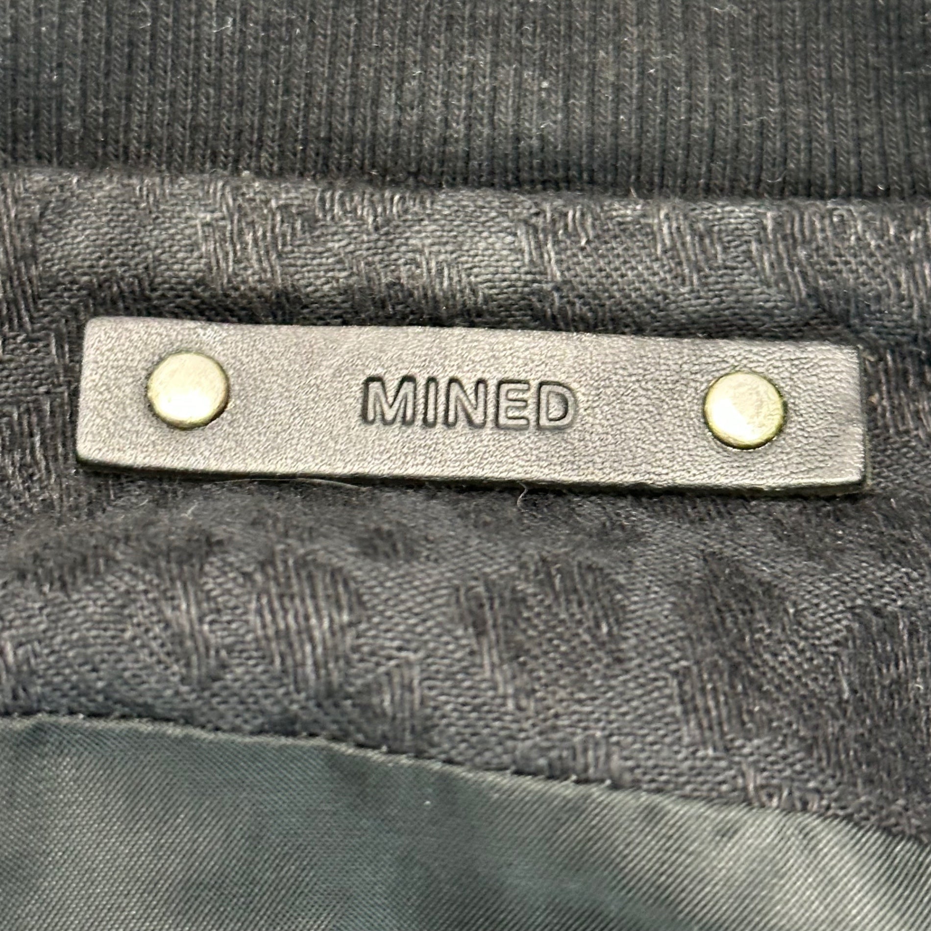 MINEDENIM(マインデニム) 19AW Leopard Jacquard Denim Work BZ レオパード ジャカード デニム ワーク ジャケット 1908-8003-97-022 2 ブラック