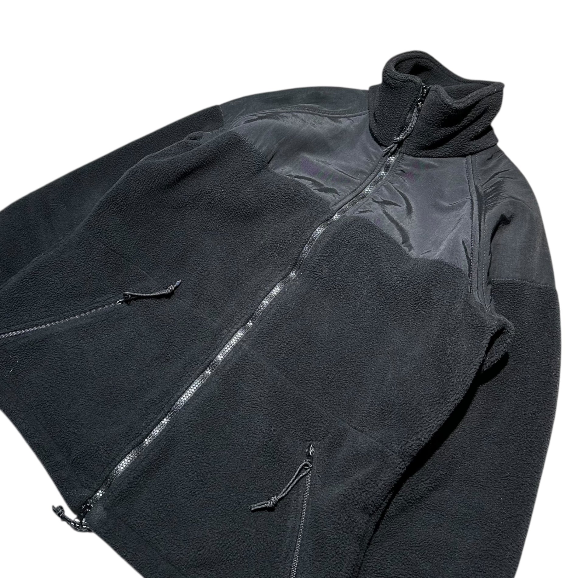 US ARMY(アメリカ軍) ECWCS GEN2 Polartec Fleece NCED社製 エクワックス ポーラーテック フリース ジャケット 8415-01-461-8337 M ブラック ミリタリー