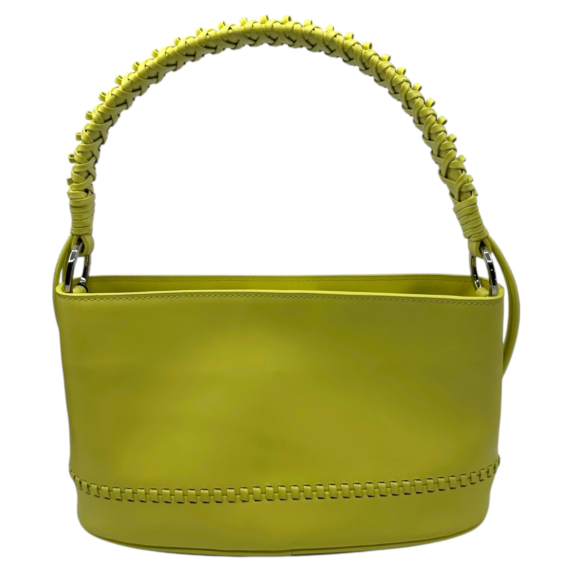 LENK(リンク) 24AW Shoulder Strap Bucket Bag ショルダー付 バケツ バッグ LE-24AW04 イエロー 参考定価44,000円