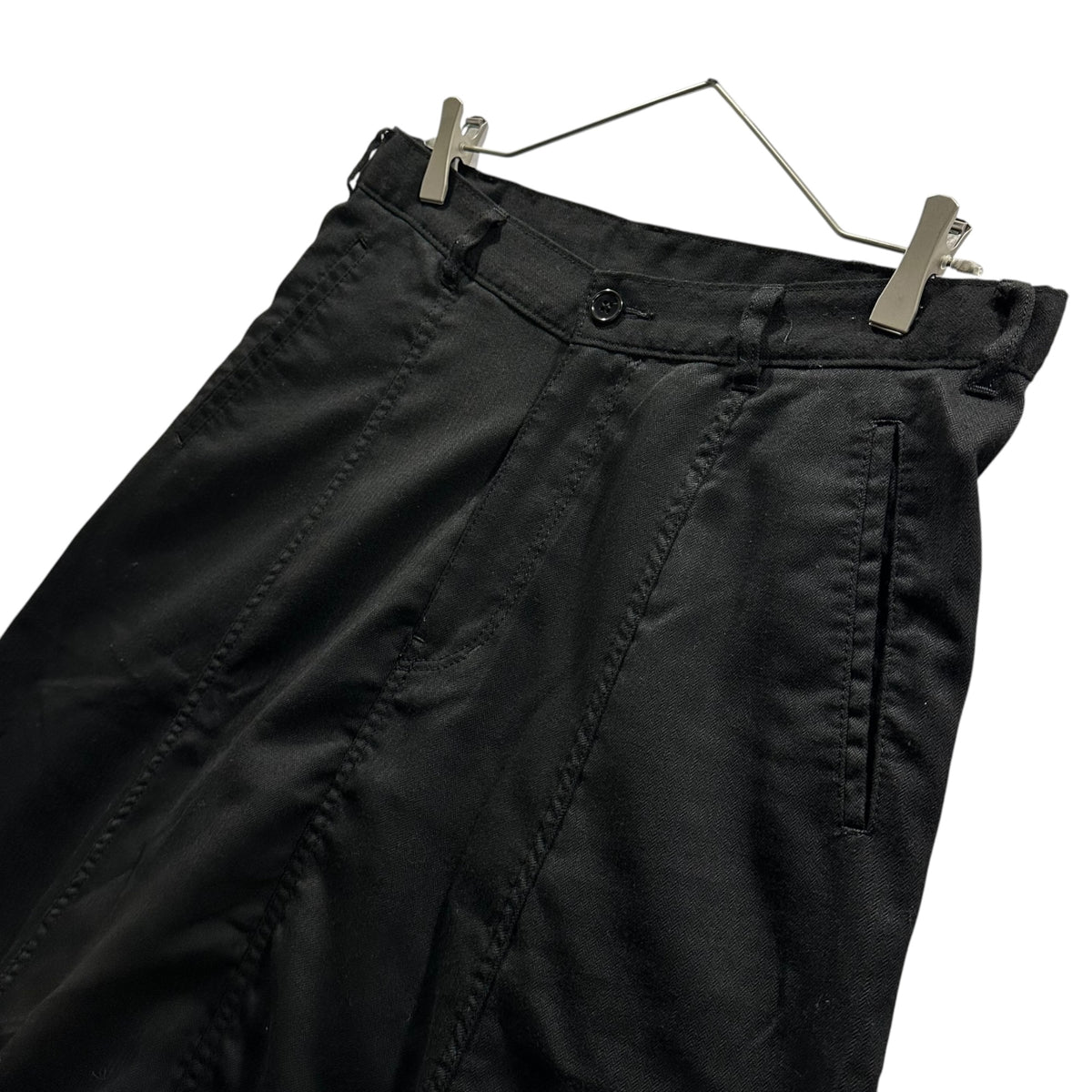 BLACK COMME des GARCONS(ブラックコムデギャルソン) 2010AW Graphic print penguin sarouel pants ペンギン サルエル パンツ - グラフィック プリント 1E-P013 M ブラック AD2009