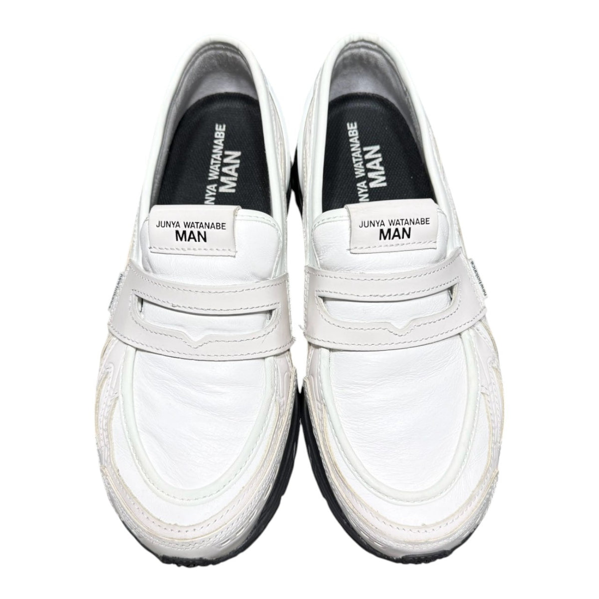 JUNYA WATANABE MAN×NEW BALANCE(ジュンヤワタナベマン×ニューバランス) 1906L "White" ローファー スニーカー U1906LCO 27cm ホワイト×ブラック