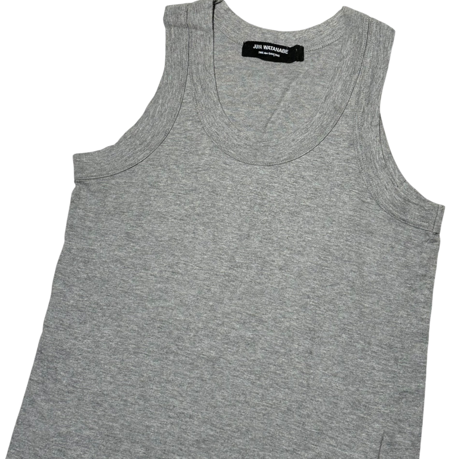 COMME des GARCONS JUNYA WATANABE(コムデギャルソンジュンヤワタナベ) 10SS Cotton Tank Top コットン タンクトップ グレー JZ-T002 表記無(M程度) グレー AD2009
