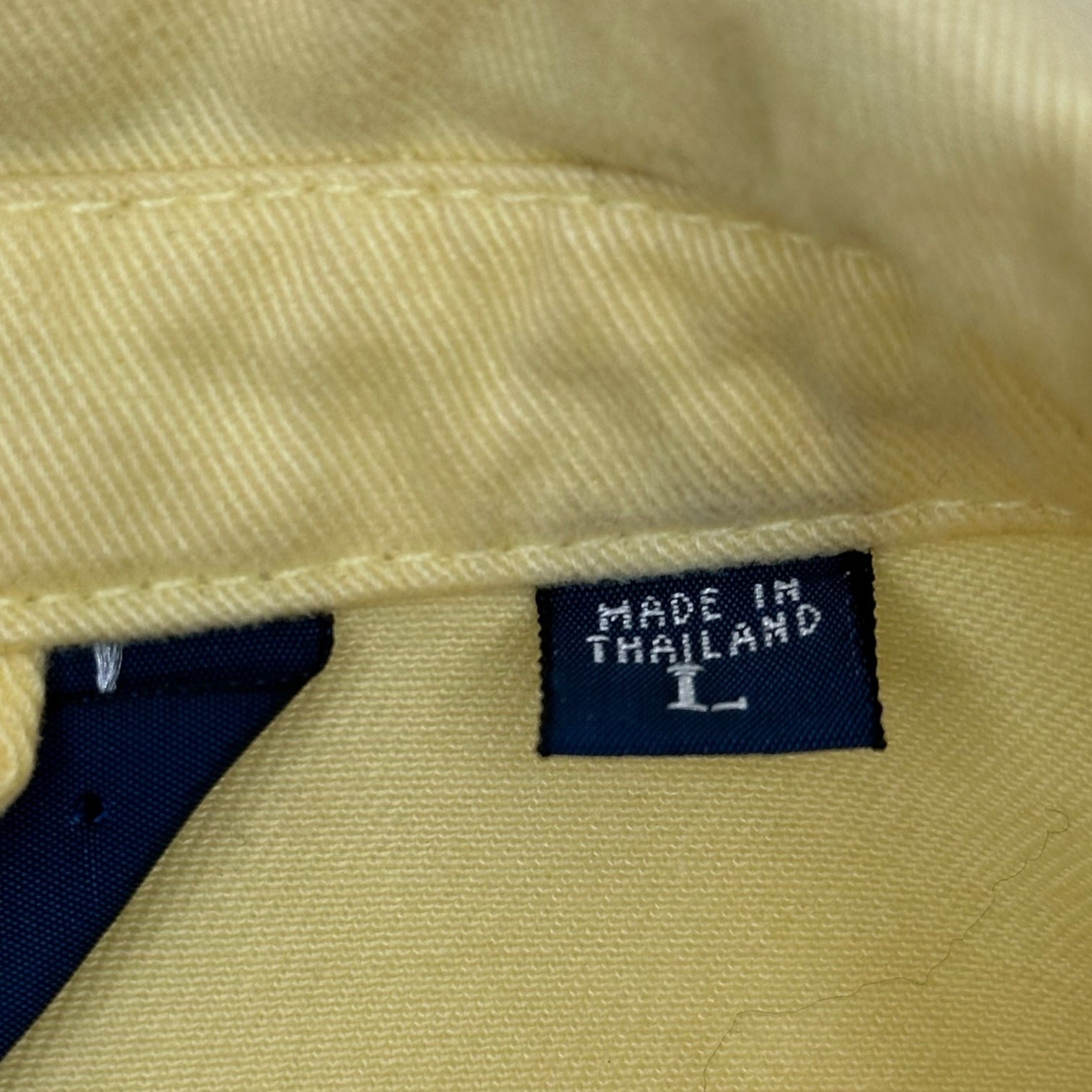 POLO RALPH LAUREN(ポロラルフローレン) 80's~90's Pony Logo Drizzler Jacket ポニー ロゴ ドリズラー ジャケット L イエロー 80年代～90年代 ヴィンテージ スイングトップ 三角ロゴ