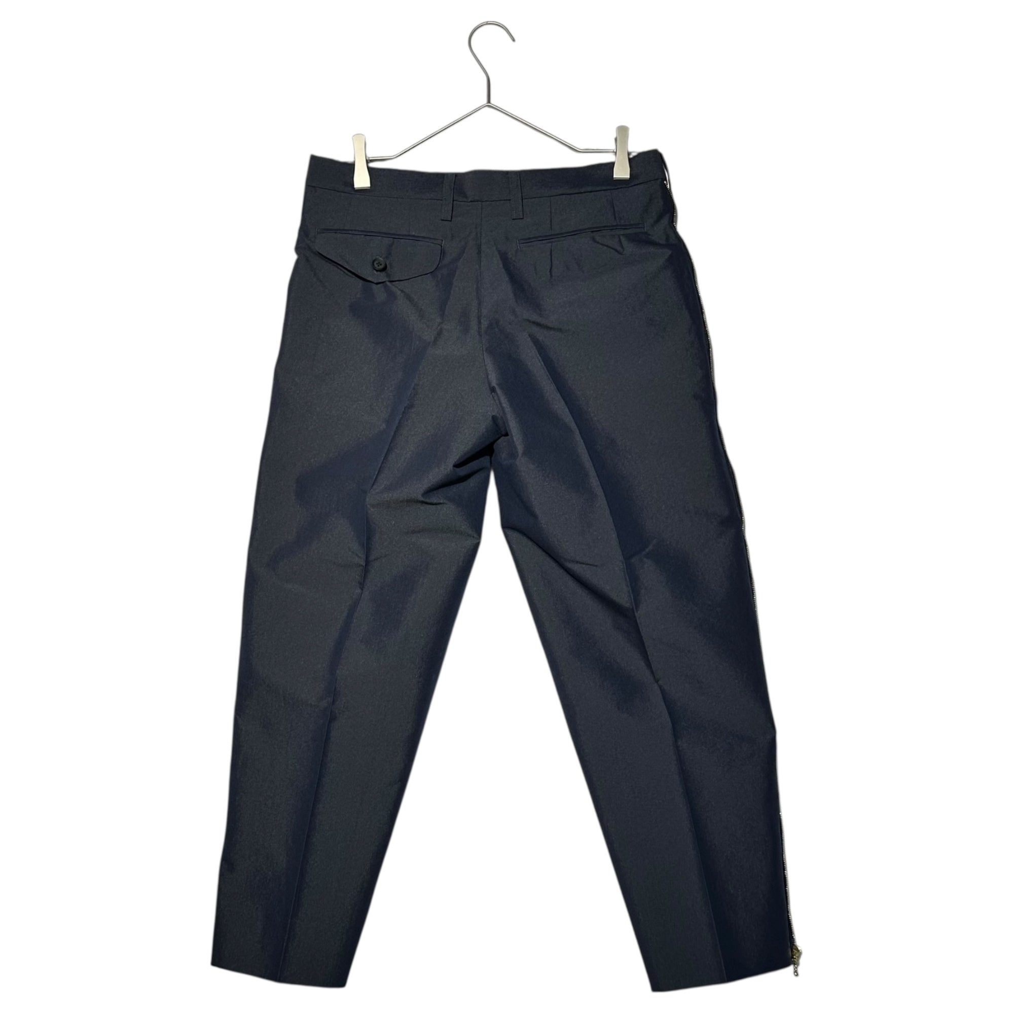 kolor(カラー) 22SS Side-Zip Tapered Slacks サイドジップ テーパード スラックス 22SCM-P20108S 1 ネイビー パンツ