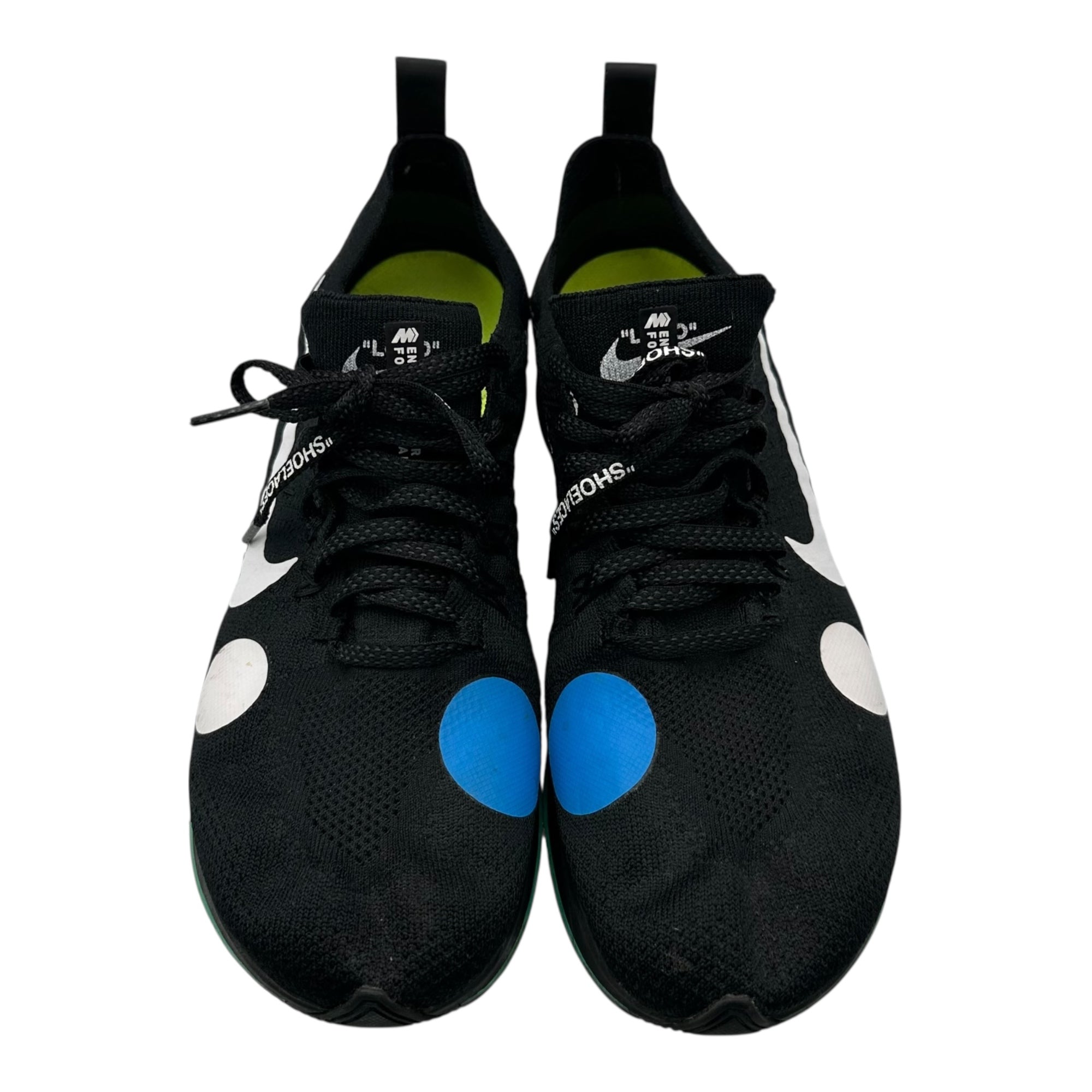 NIKE(ナイキ) Off-White Zoom Fly Mercurial 2018 オフホワイト ズームフライ マーキュリアル AO2115-001 27.0cm ブラック コラボアイテム