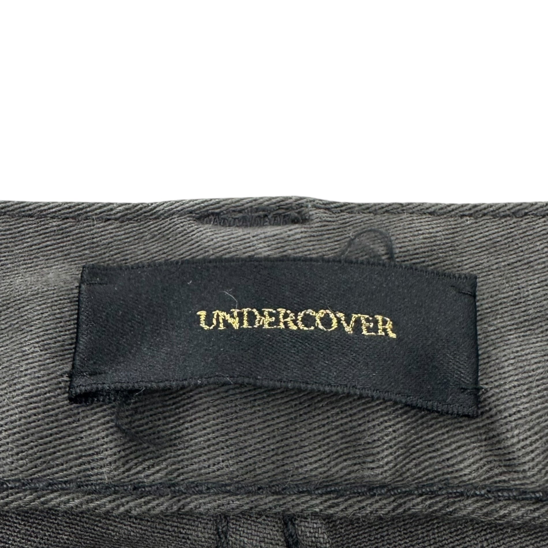UNDERCOVER(アンダーカバー) 15SS TELEVISION Hagi Pants テレビジョン ハギ パンツ スキニー 04505-1 4(L) ブラック