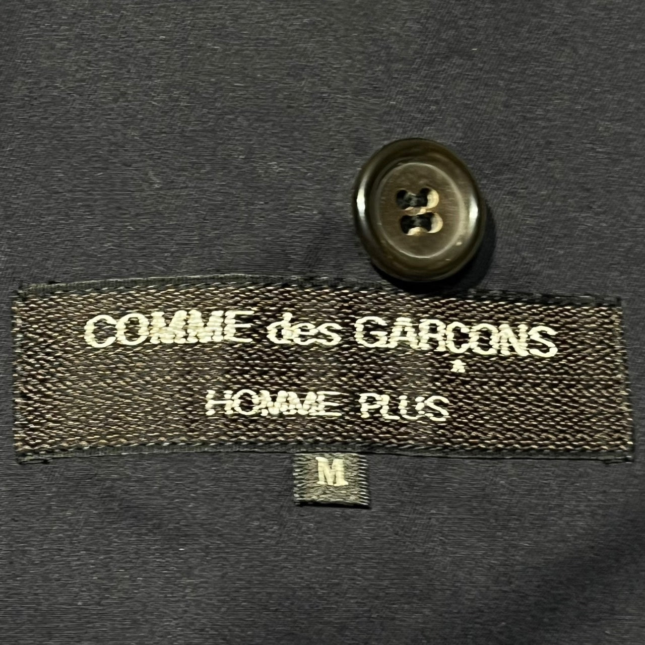 COMME des GARCONS HOMME PLUS(コムデギャルソンオムプリュス) 80'sコットンダブルジャケット PJ-111020 表記なし(XL程度) ネイビー AD表記なし