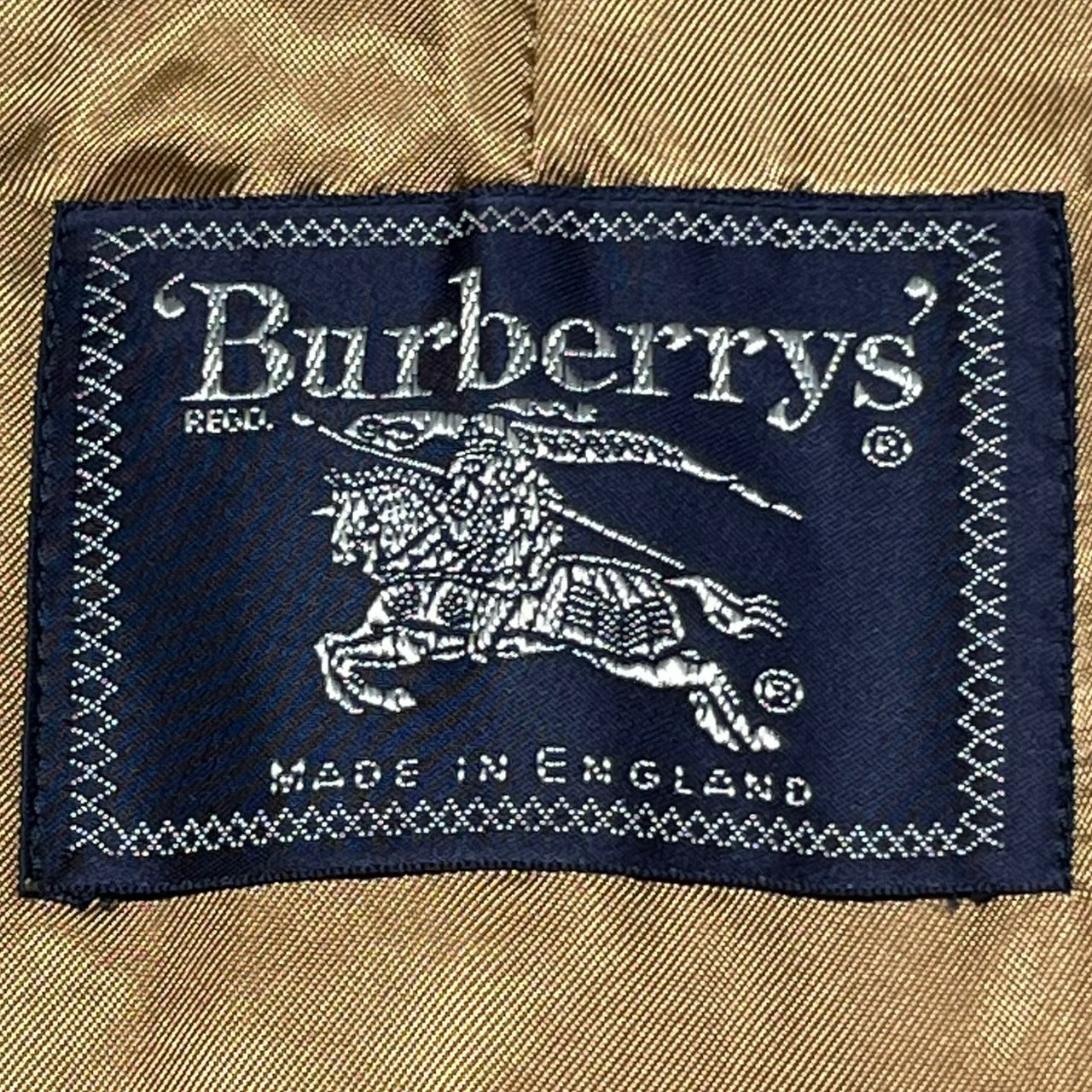 Burberrys(バーバリーズ) 90'sノヴァチェックライナーステンカラーコート 46(Mサイズ程度) ベージュ