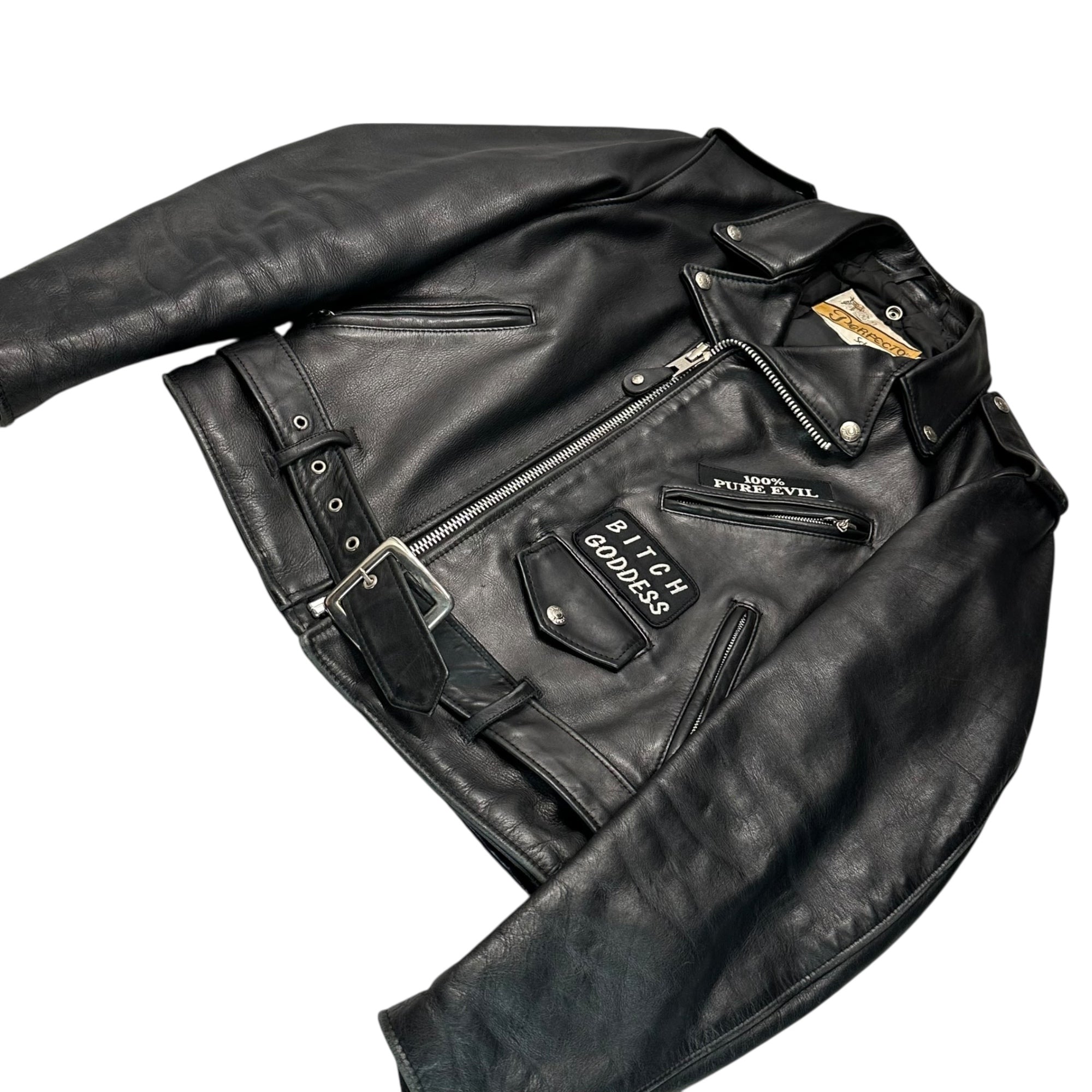 SCHOTT(ショット) 90's Custom Patch Leather Rider's Jacket 90年代