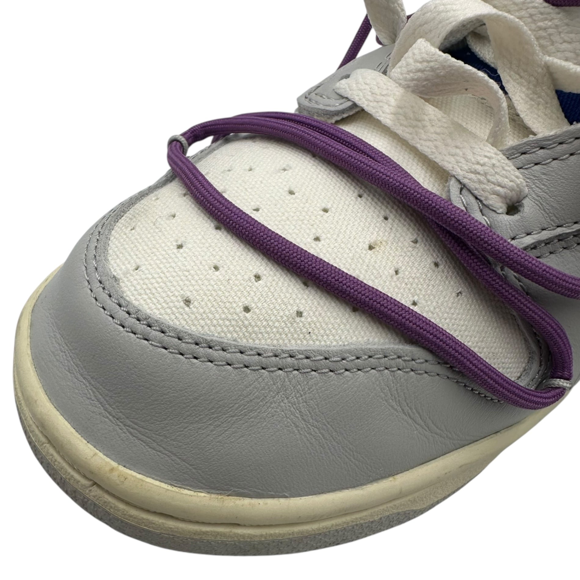 NIKE×Off-White(ナイキ×オフホワイト) Dunk Low 1 OF 50 "48" ダンク ロー DM1602-107 29.5cm グレー×ホワイト スニーカー