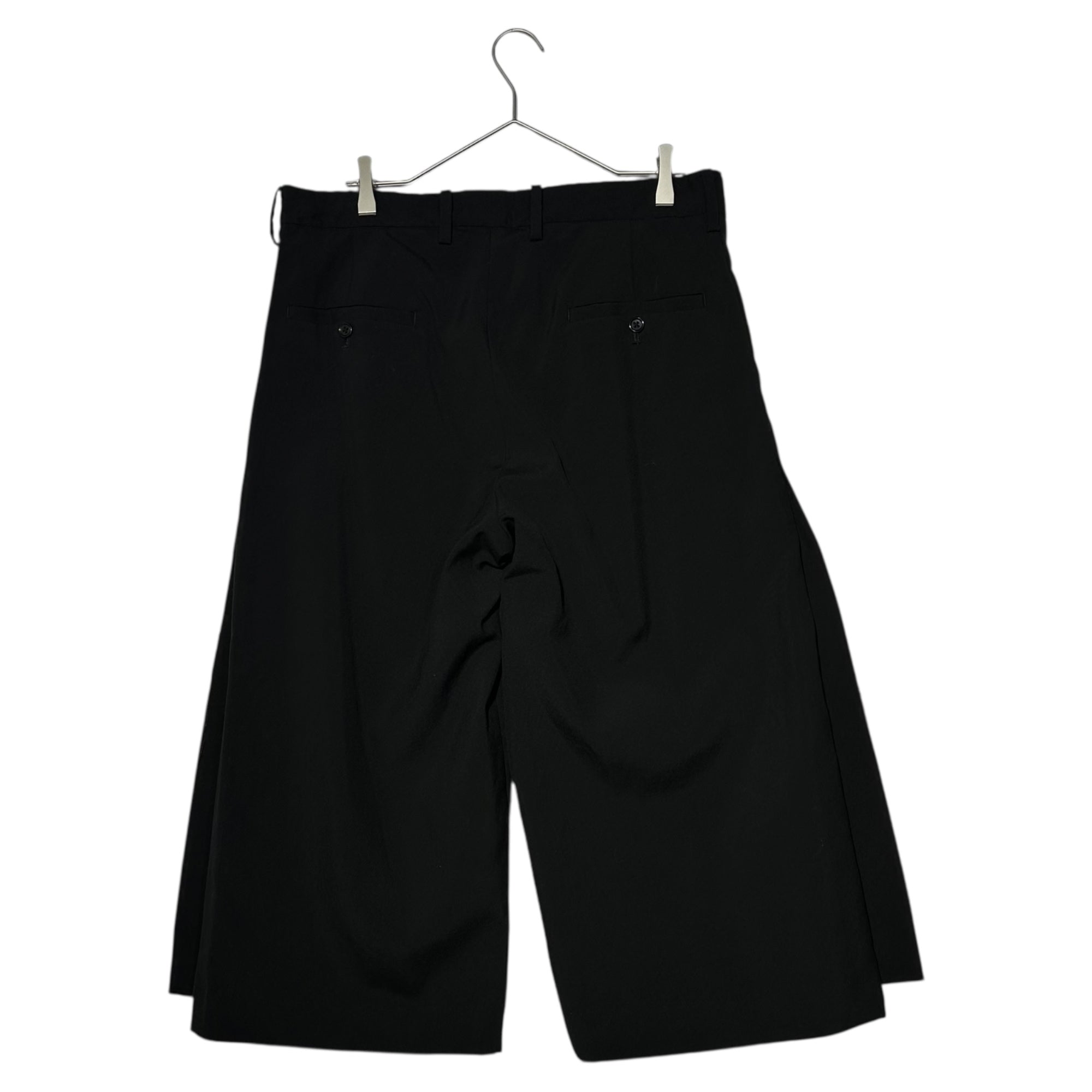 FACETASM(ファセッタズム) WOOL BIG PANTS ウール ビッグ パンツ FNT-PT-M06 5(L) ブラック