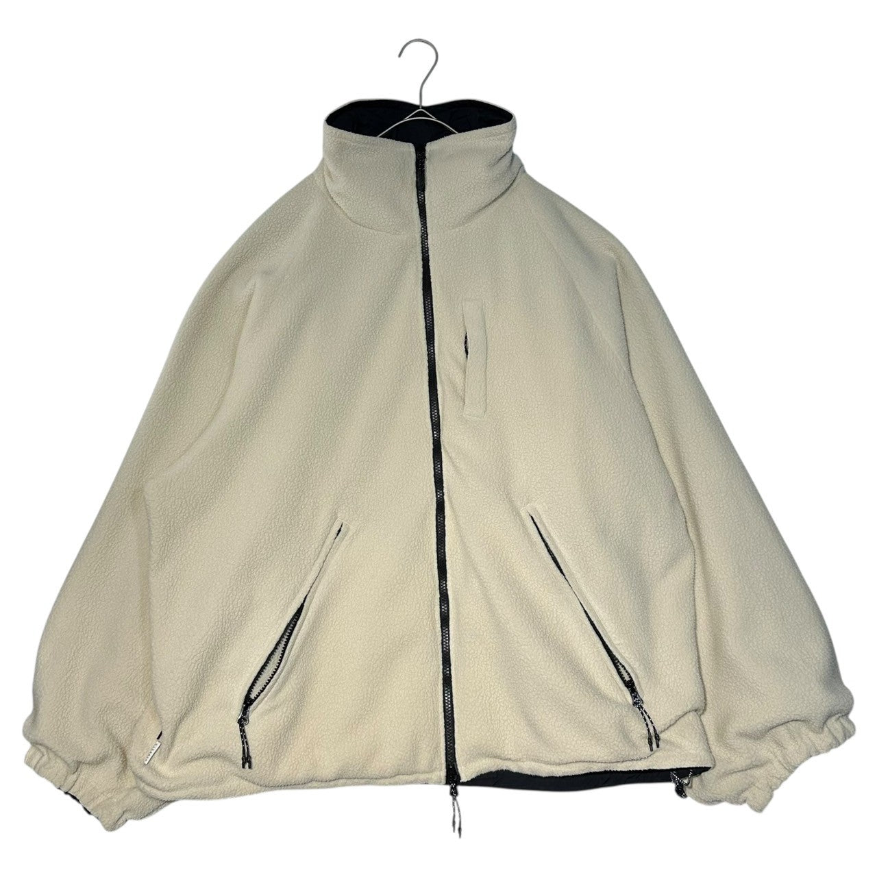 CLESSTE(クレスト) POLARTEC ® REVERSIBLE MILITARY JACKET ポーラーテック リバーシブル ミリタリー ジャケット CLS-BZ-2301 2(M程度) アイボリー