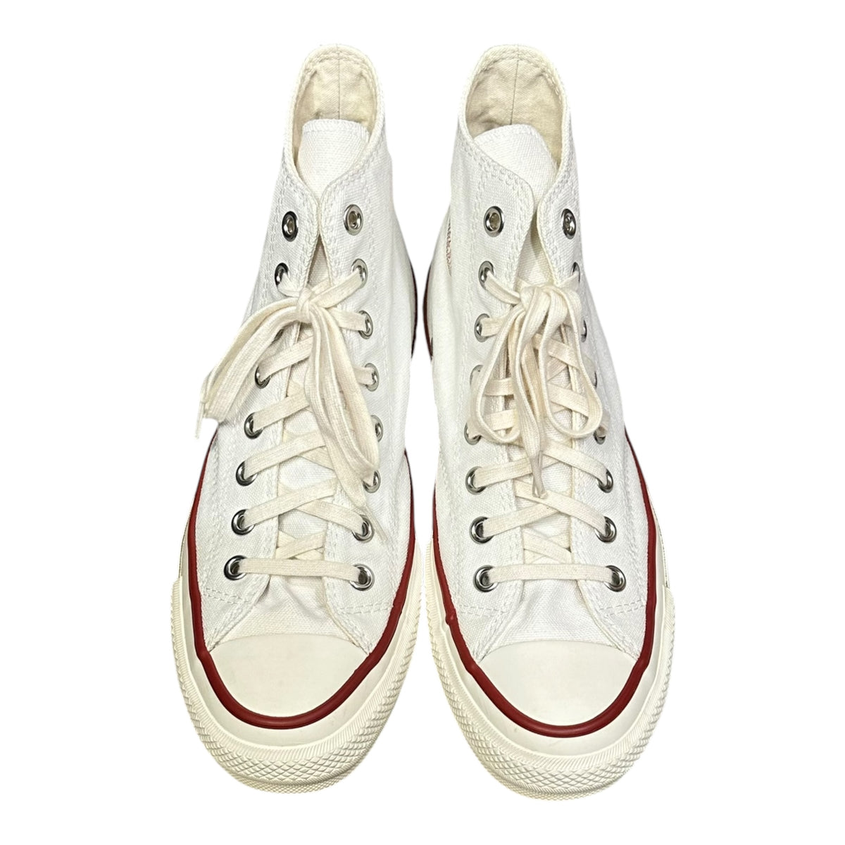 CONVERSE ADDICT(コンバースアディクト) CHUCK TAYLOR CANVAS HI チャックテイラー 1CK003 26.5cm ホワイト×レッド スニーカー