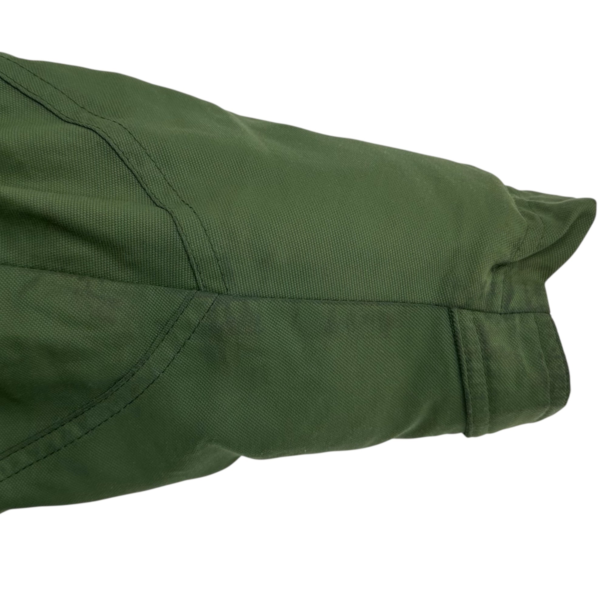 L.L.BEAN(エルエルビーン) Fur Decoration Inside Floral Embroidery Old Down Jacket ファー装飾 内側 花刺繍 オールド ダウン ジャケット 0 BCS1 M カーキ