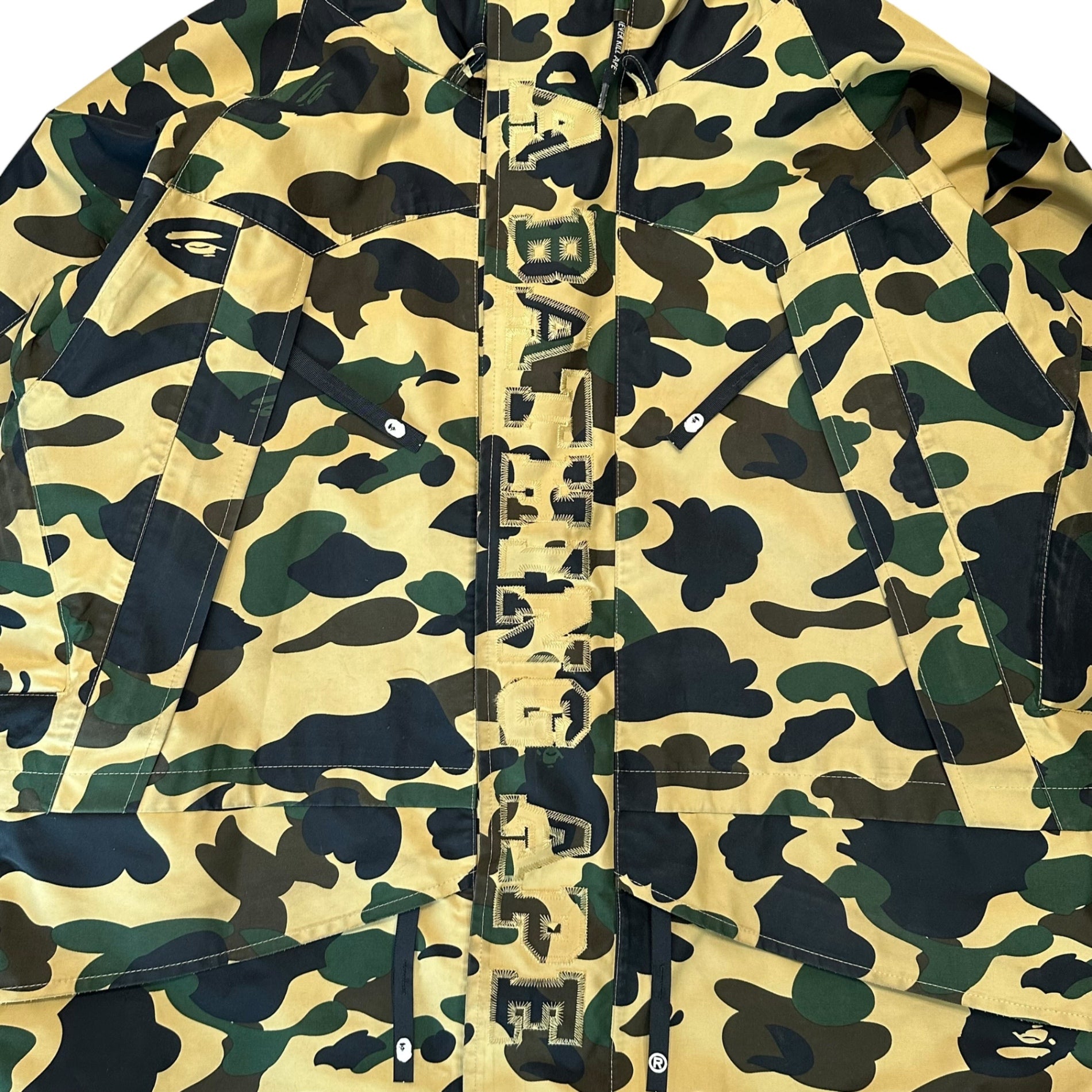 A BATHING APE(アベイシングエイプ) 00's 1ST CAMO SNOWBOARD JACKET ファーストカモ スノボード ジャケット スノボ M カーキ