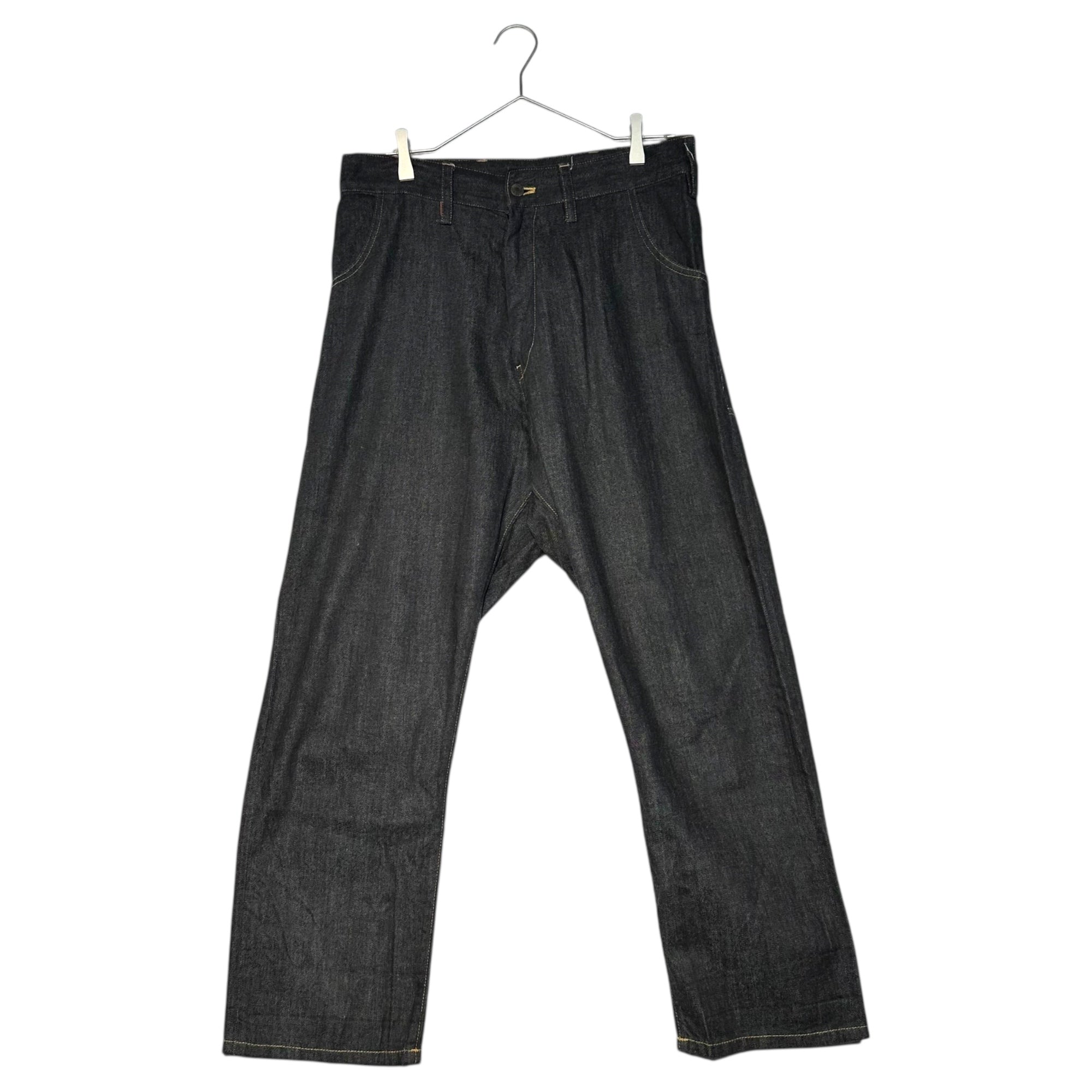 Y's(ワイズ) Deformed Sarouel Denim Pants 変形 サルエル デニム パンツ YJ-P08-006 2(M程度) ブラック
