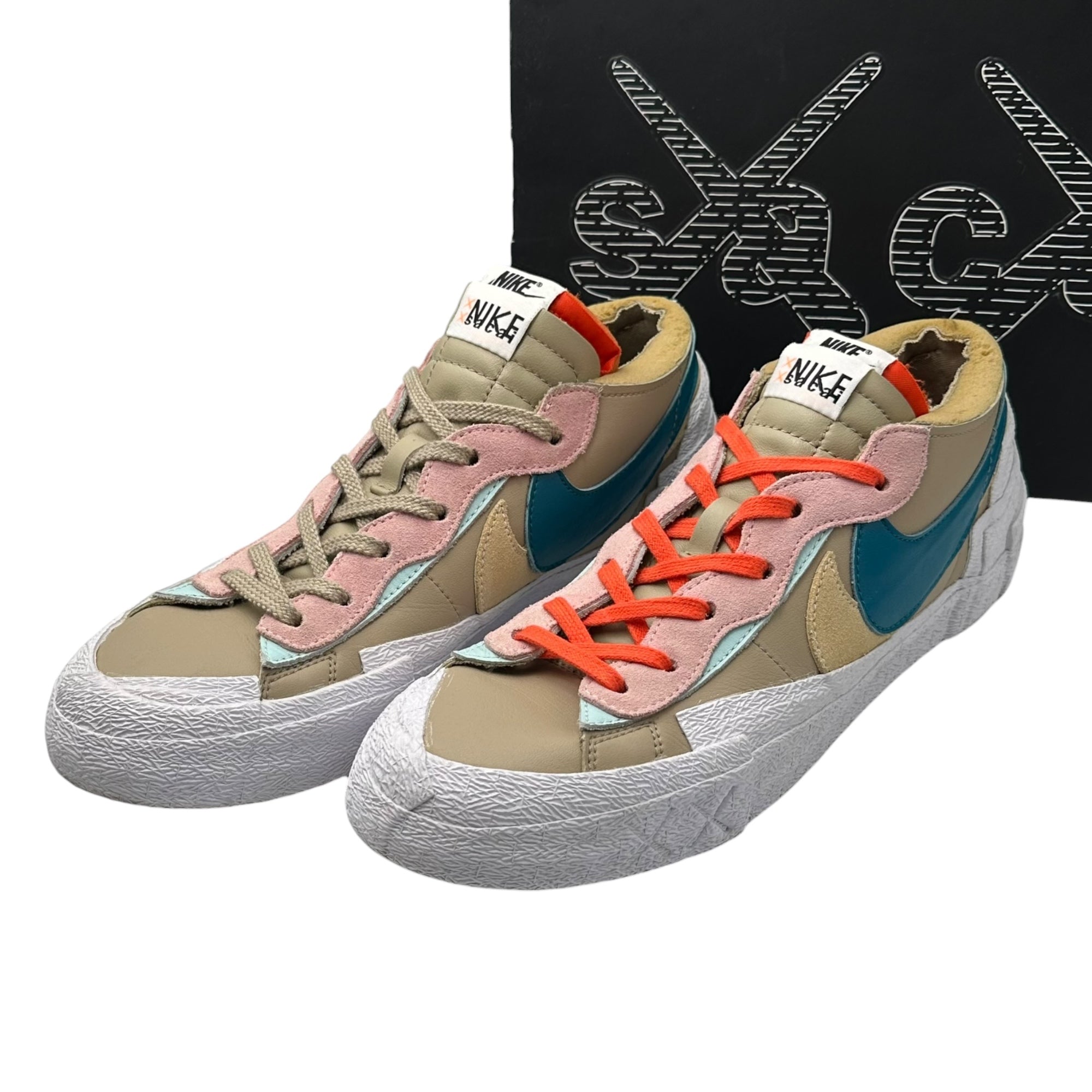 NIKE×sacai(ナイキ×サカイ) KAWS Blazer Low "Reed" カウズ ブレザー ロー DM7901-200 29.5cm マルチ ローカット スニーカー