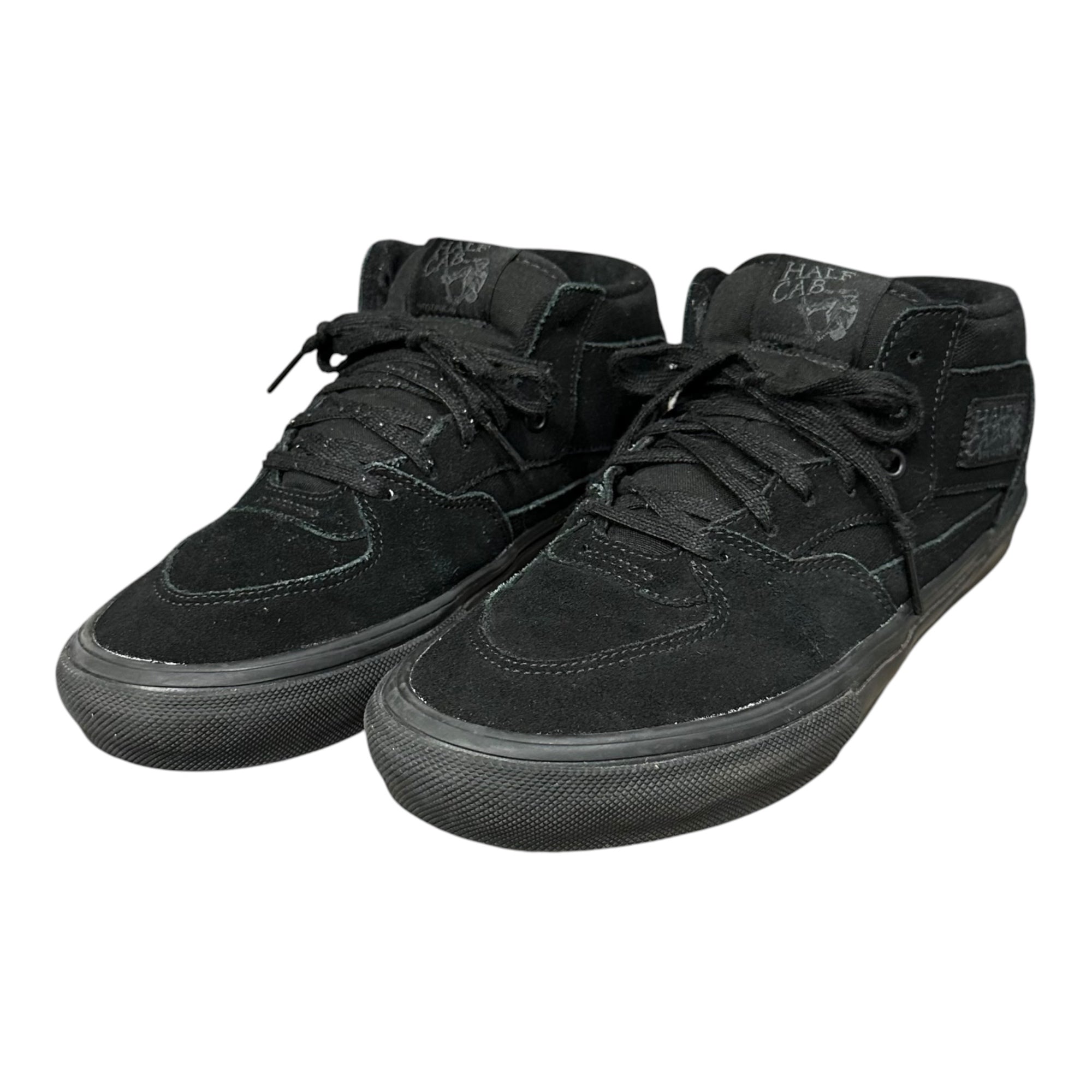 VANS(バンズ) SKATE HALF CAB - PRO CUSH スケート ハーフ キャブ USA企画 VN0A5FCDBKA 27.5cm ブラック スニーカー