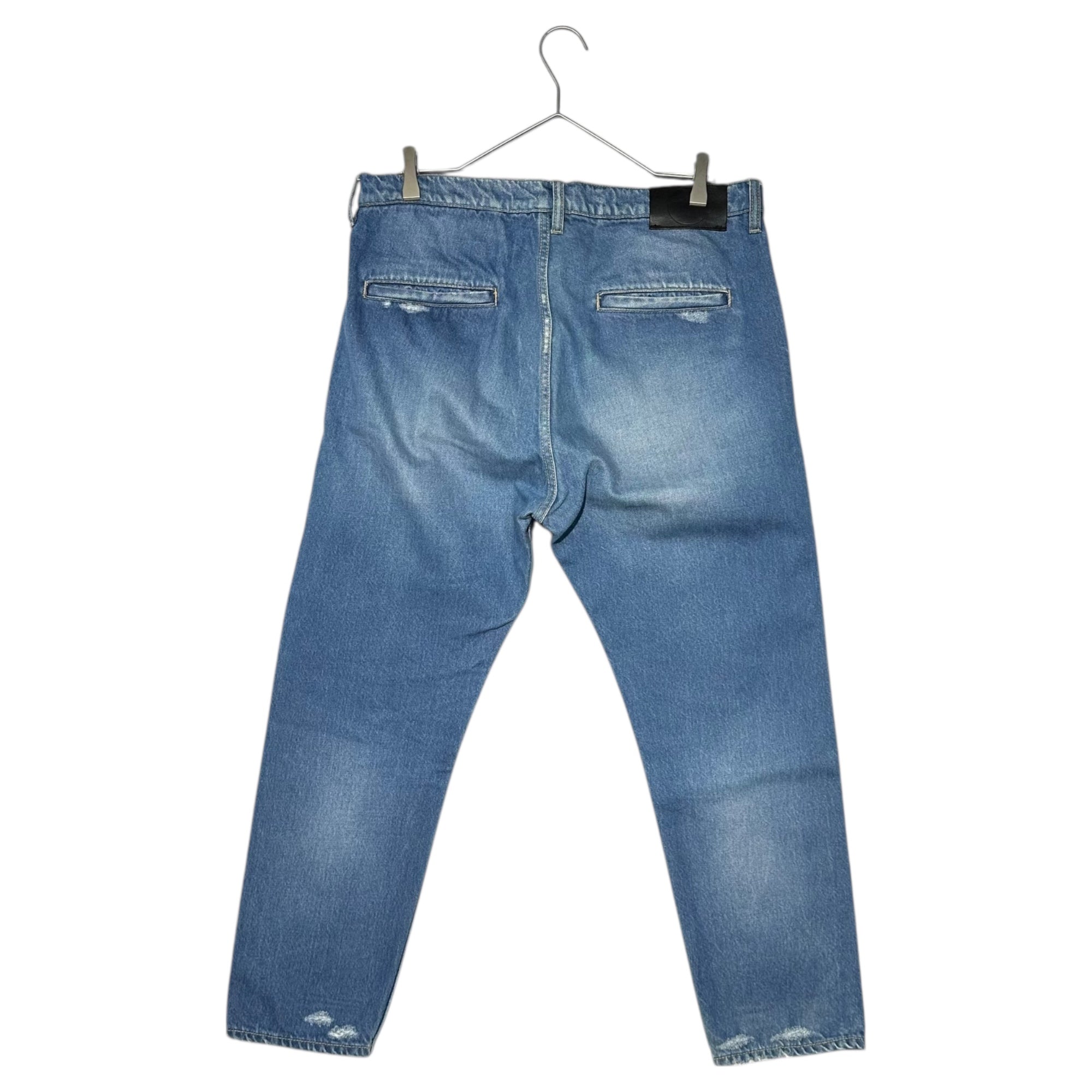 JIL SANDER(ジルサンダー) LONG CROTCH PANTS ロング クロッチ デニム パンツ JSMH550010 MH897031 M ライトインディゴ