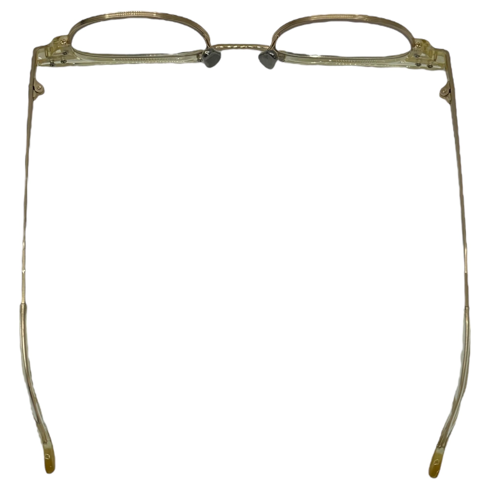 kearny(カーニー) tommy Yellow Gold Color Frame Eyeglasses トミー イエローゴールド カラー 眼鏡 メガネ サングラス 48□21-145 イエローゴールド×クリアレンズ