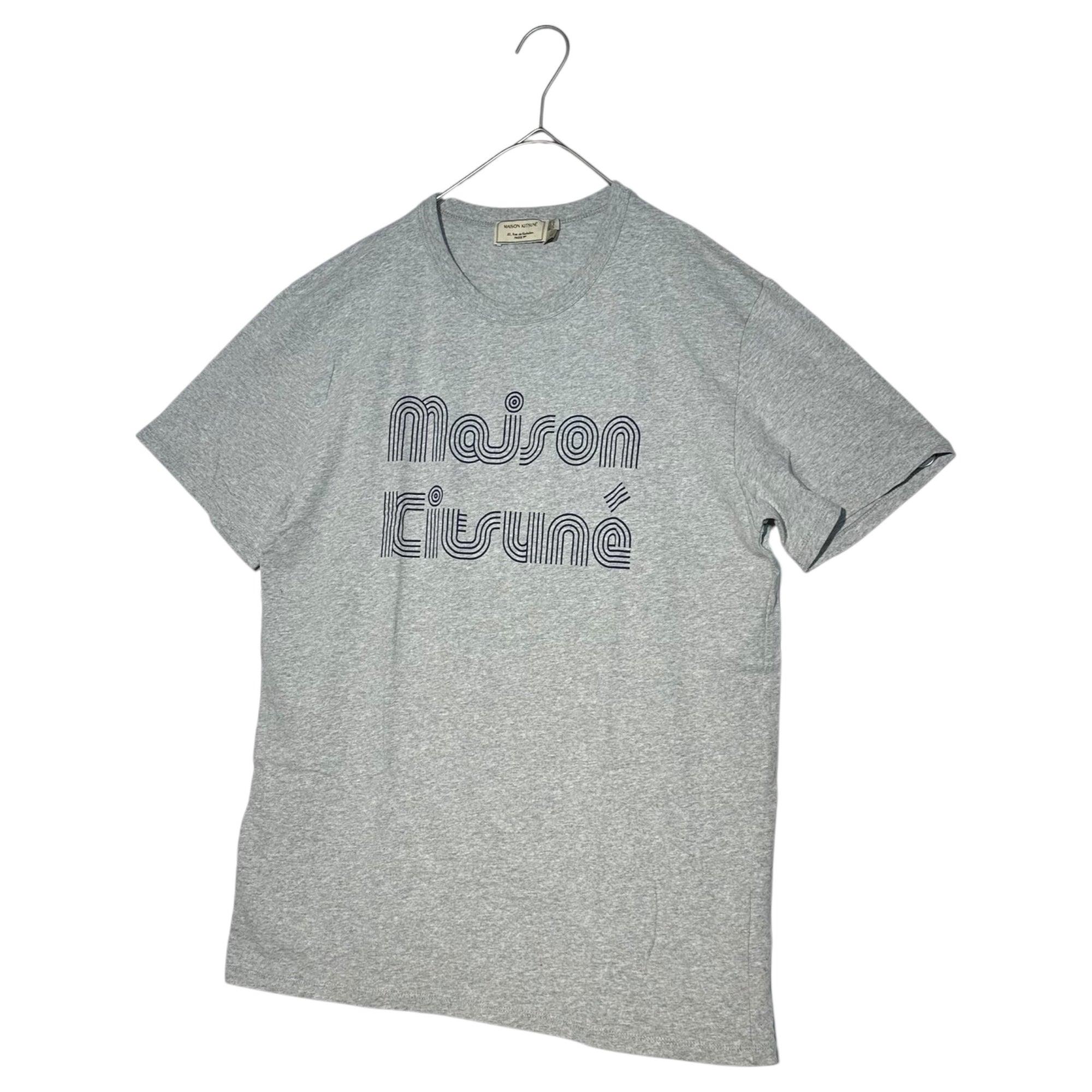 Maison Kitsune(メゾンキツネ) LOGO PRINT Tee ロゴ プリント Tシャツ KMM-1711-A L グレー