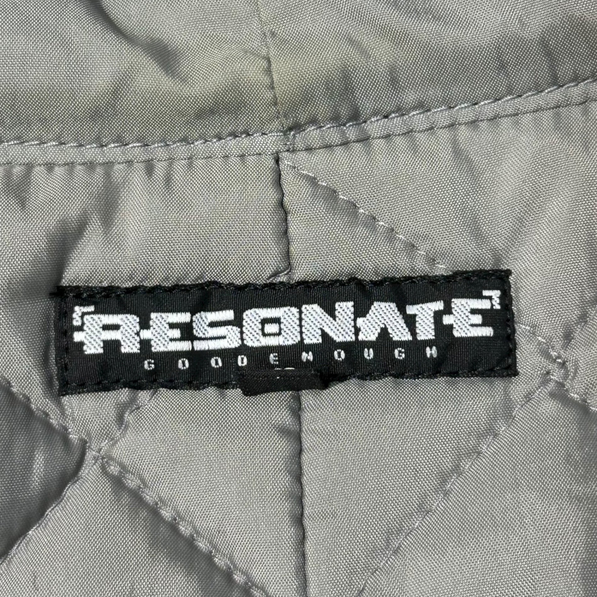 RESONATE GOODENOUGH(リゾネイトグッドイナフ) N-3B Sleeve Stripe Knit Panel Military Jacket 袖 ストライプ ニット 切替 ミリタリー ジャケット RO-0411 L ブラック