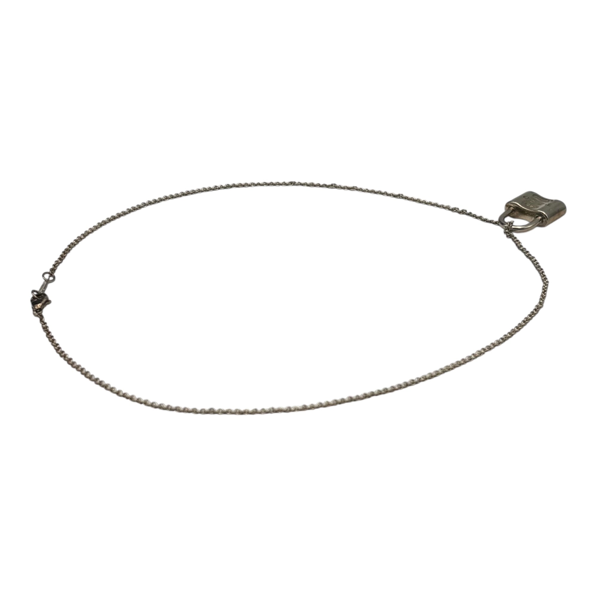 TIFFANY & CO.(ティファニー) Caden Lock Pendant Necklace カデナ ロック ペンダント ネックレス 南京錠 シルバー