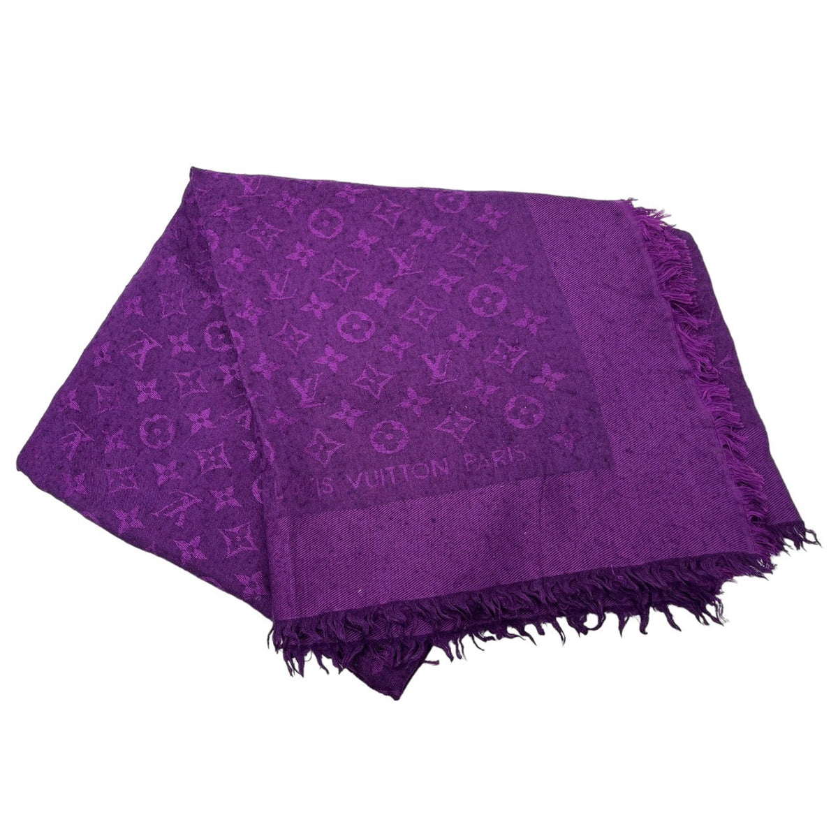 LOUIS VUITTON(ルイ・ヴィトン) マフラー 大判マフラー ストール 千鳥  