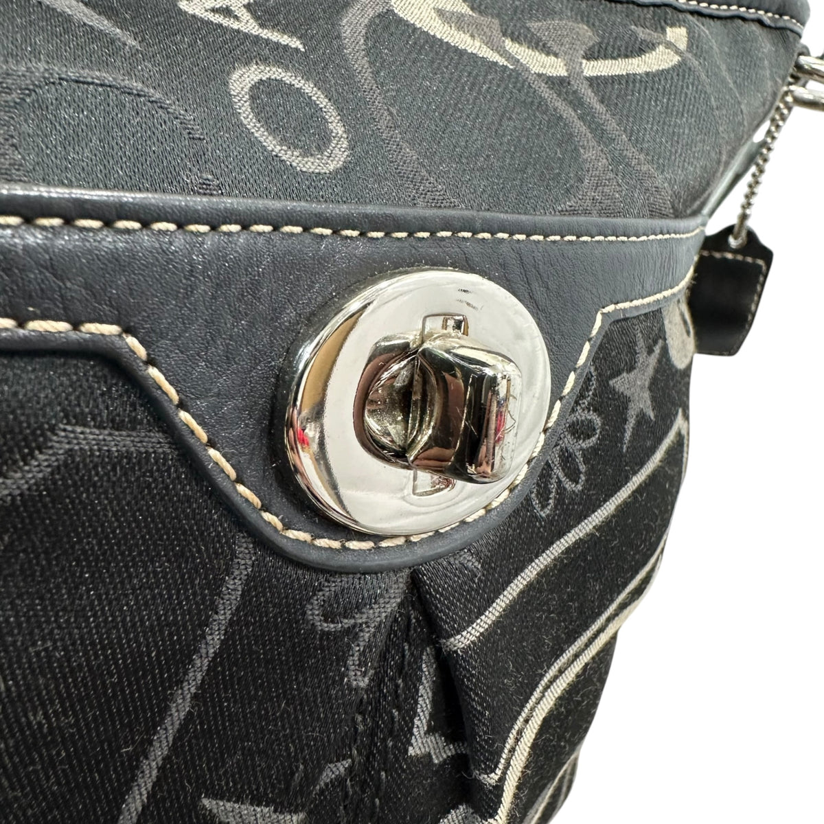 OLD COACH(オールドコーチ) Leather sling bag レザー ワンショルダー バッグ 9407 ブラック
