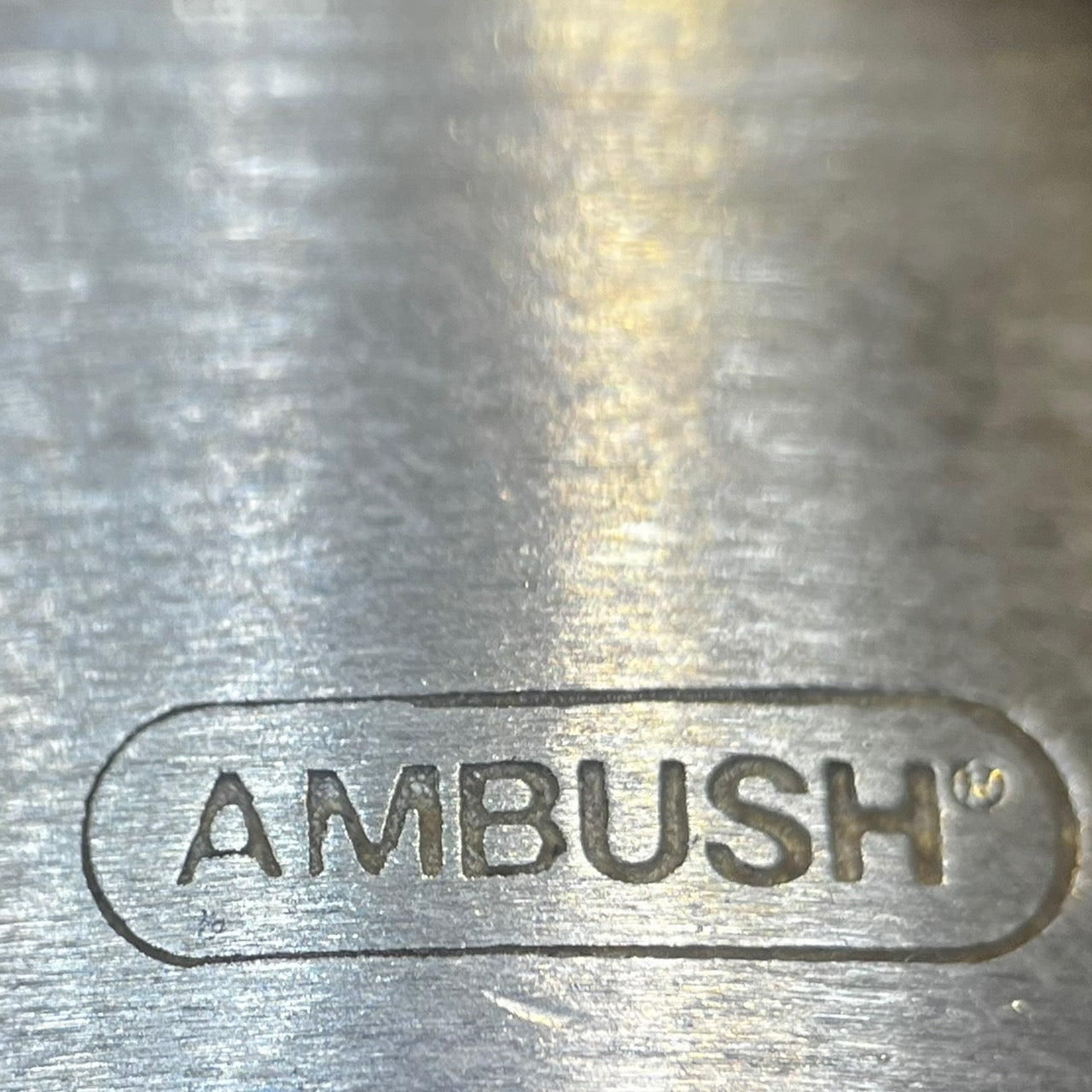 AMBUSH(アンブッシュ) SMALL PADLOCK EARRING/パドロックピアス/鍵 