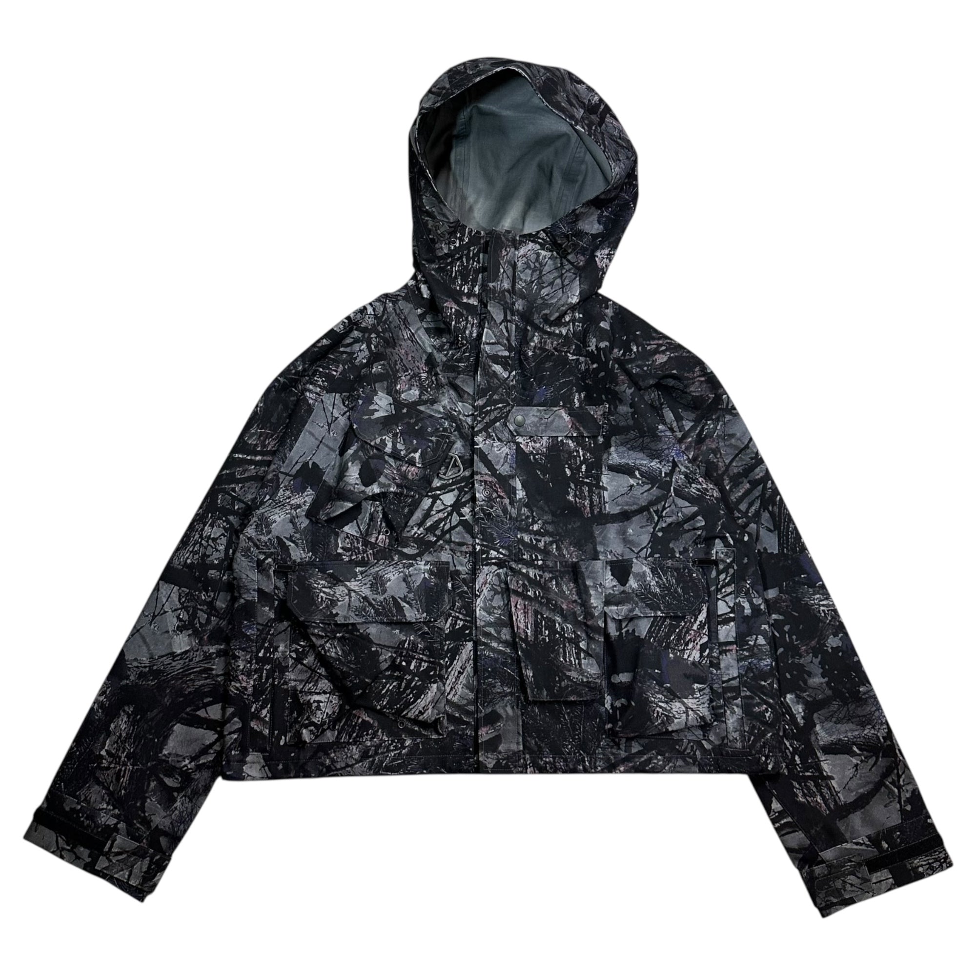 South2 West8 S2W8(サウス2ウエスト8) 20SS RIVER TREK JACKET – 3 LAYER 3レイヤー リバートレックジャケット GL772 S ブラック×グレー マウンテンパーカー ツリーカモ