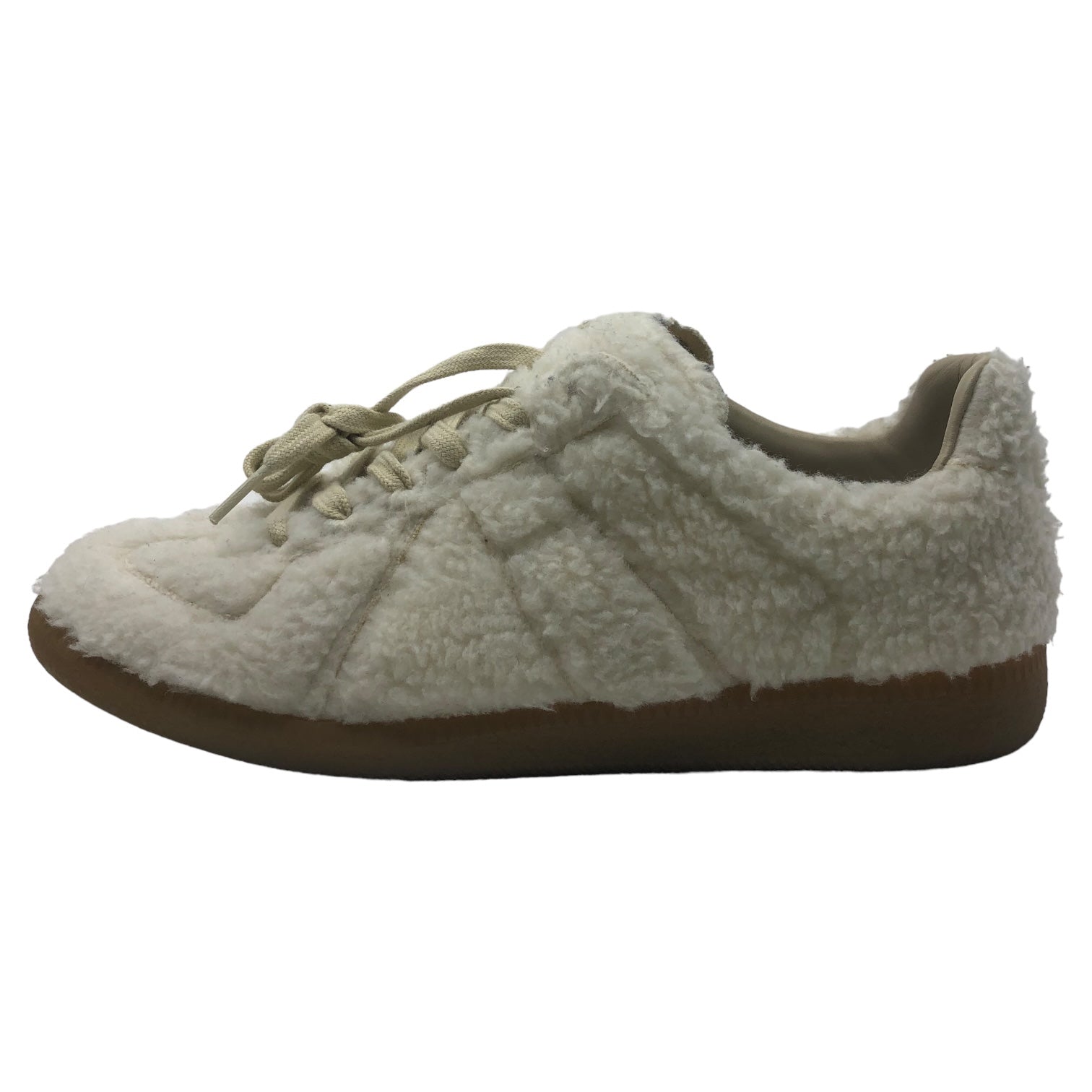 MAISON MARGIELA(メゾンマルジェラ) 21AW Replica BOA GERMAN TRAINER レプリカ ボア  ジャーマントレーナー S57WS0410P4355 41(26.5cm程度) ホワイト ローカット スニーカー