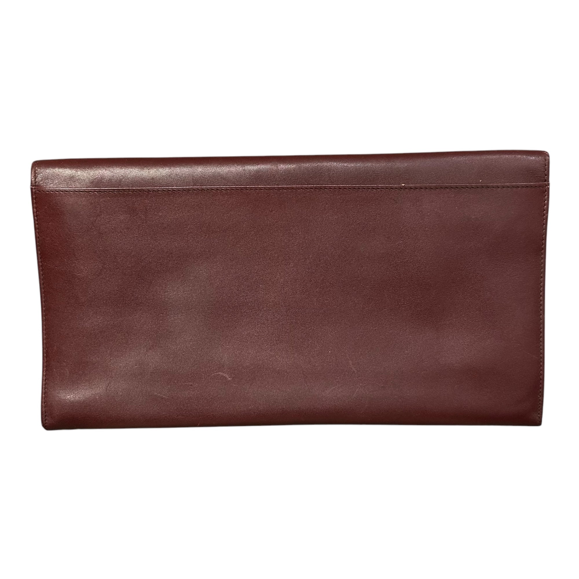 Cartier(カルティエ) Must de Cartier clutch bag マストライン クラッチ バッグ ボルドー