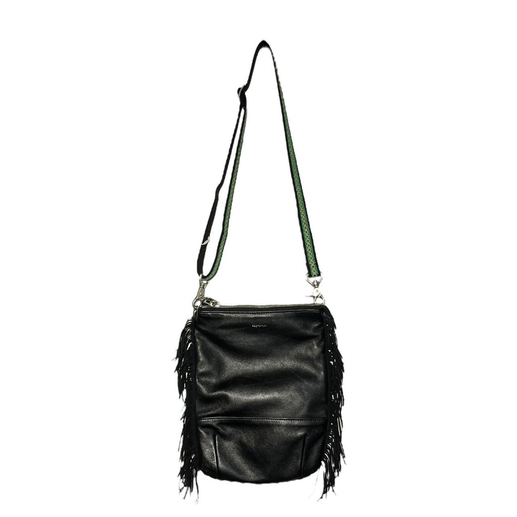 FACTOTUM(ファクトタム) Calfskin fringe shoulder bag カーフ レザー 