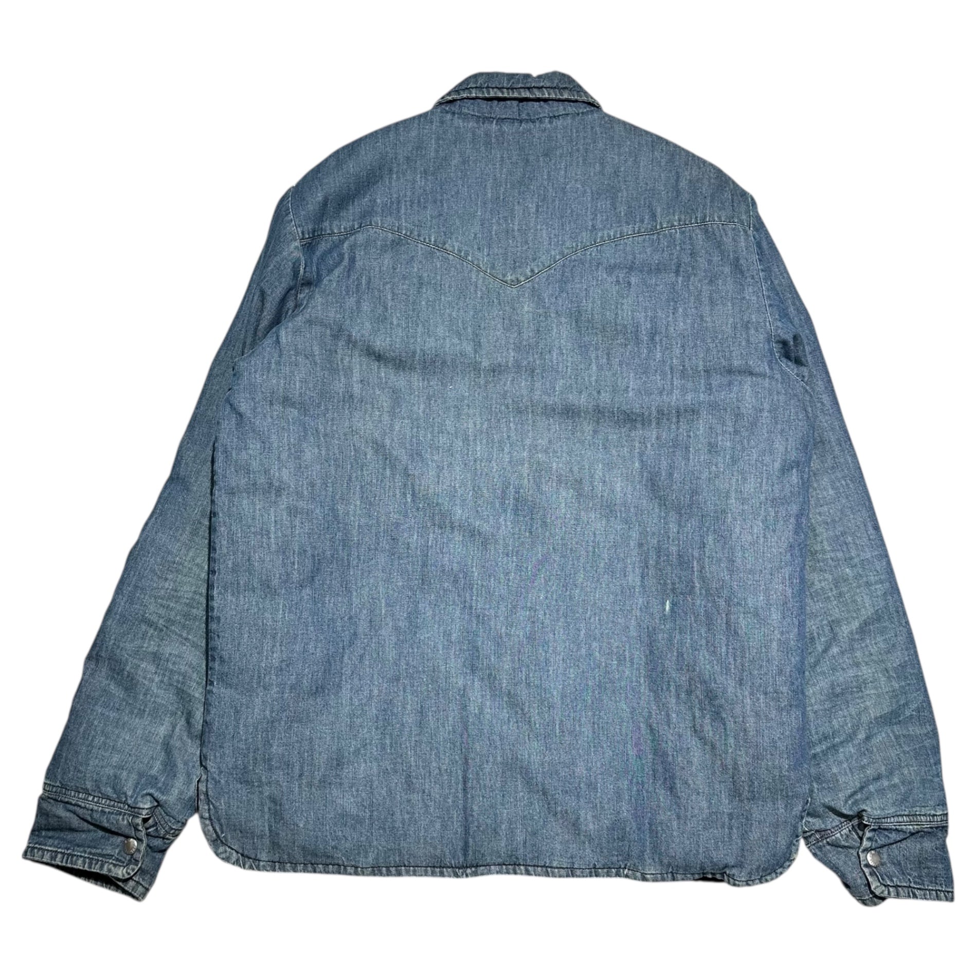 DENIM & SUPPLY RALPH LAUREN(デニム&サプライラルフローレン) Denim Down Shirt Jacket デニム ダウン シャツ ジャケット M インディゴ ウエスタン ヨーク