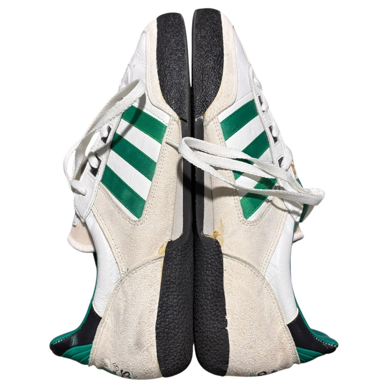 adidas(アディダス) 1987's EQUIPMENT vintage West German low-cut sneakers SHUT PUT ヴィンテージ 西ドイツ製 ローカット スニーカー 28.5cm ホワイト×グリーン 80's 80年代