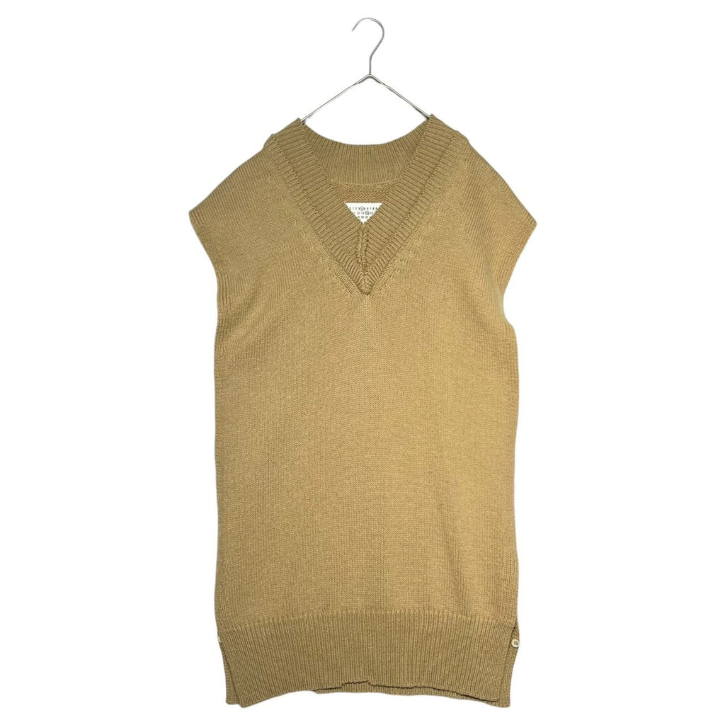 MAISON MARGIELA(メゾンマルジェラ) Mid-gauge Shetland wool linen 
