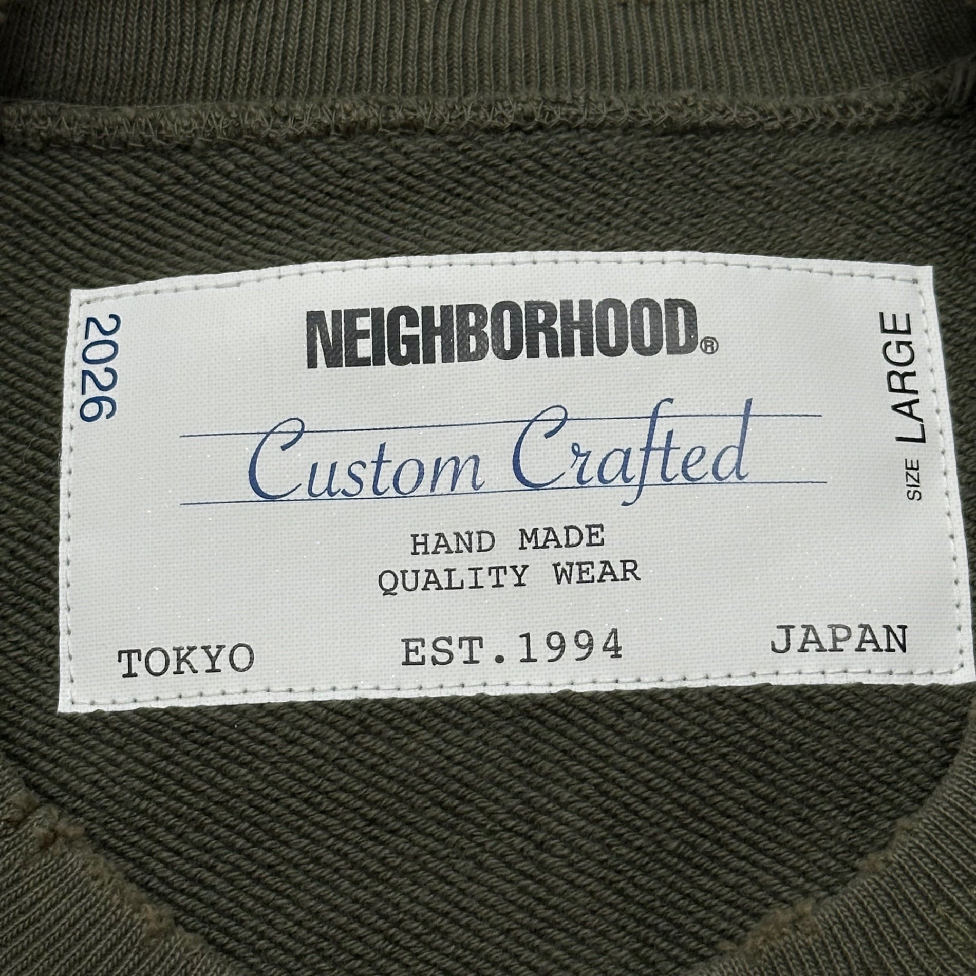 NEIGHBORHOOD(ネイバーフッド) 26SS SAVAGE SWEAT SHIRT LS サベージ