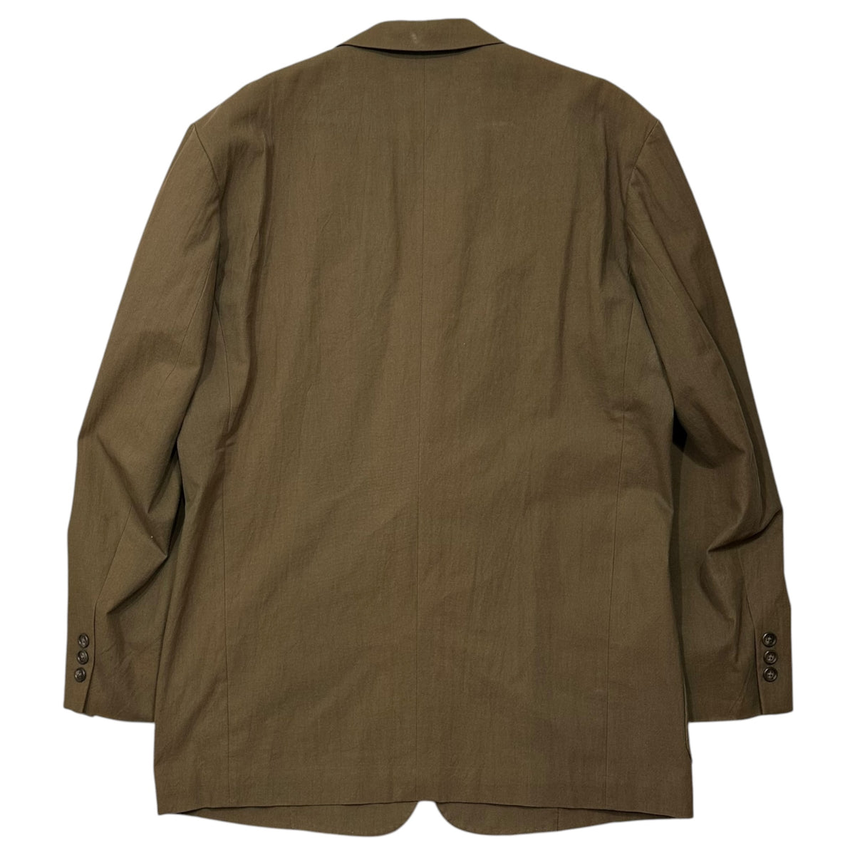 Y's for men(ワイズフォーメン) 1980's First-Production Cotton Tailored Jacket 初期 生産 コットン テーラード ジャケット M ブラウン 型番無 初期生産 稀少 80年代