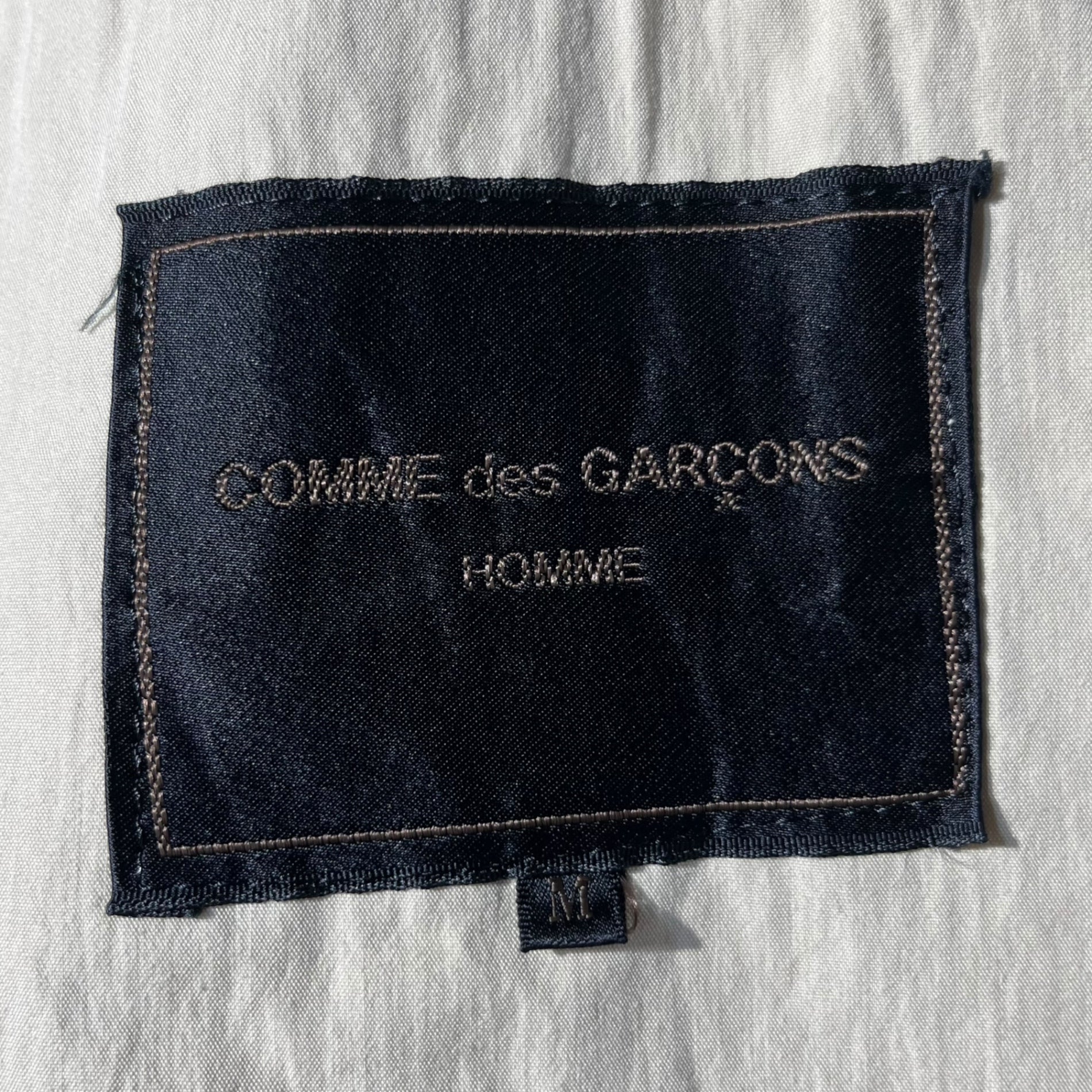 COMME des GARCONS HOMME(コムデギャルソンオム) 89SS balmachan coat バルマカーンコート ロングコート 川久保玲 本人期 80年代 HC-050060 M ライトベージュ AD1988 稀少品